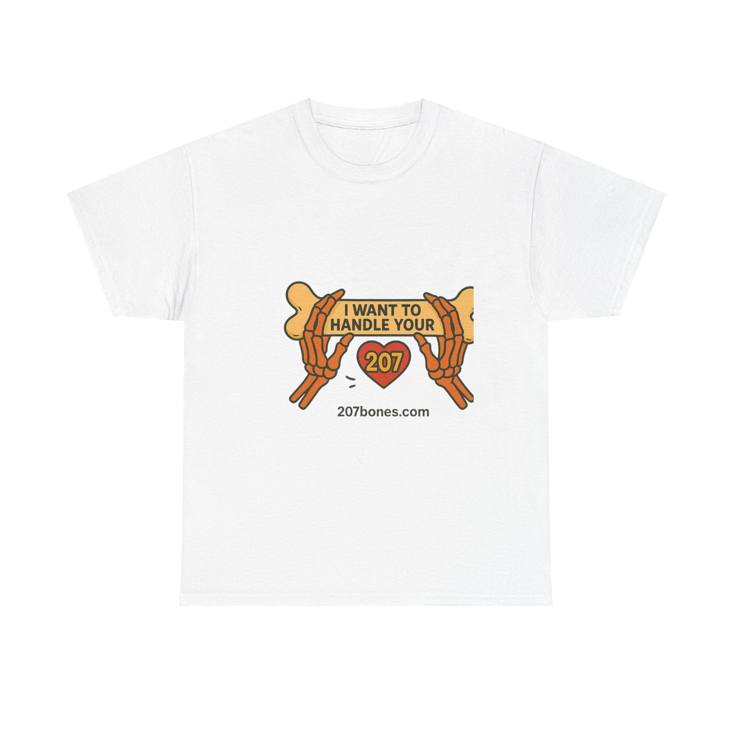 Playful Pet-Themed Tee: 'I Want to Handle Your Bones' Unisex T-Shirt, Dog Lovers Gift, Casual Wear, Fun Animal T-Shirt, Birthday Gift