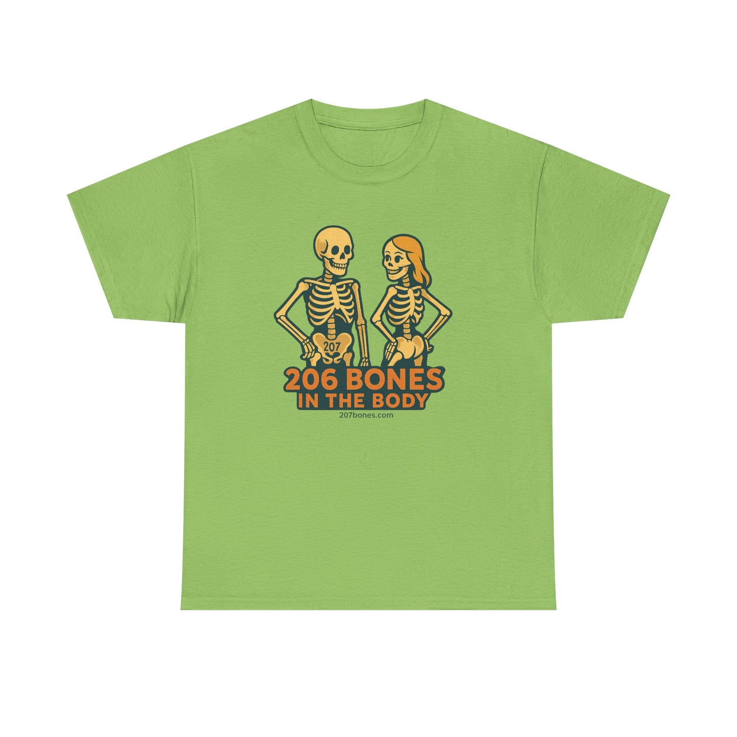 Playful Skeleton Graphic Tee, Fun Halloween Tee, Unisex Cotton T-Shirt, Spooky Gift Ideas, Casual Wear for Parties