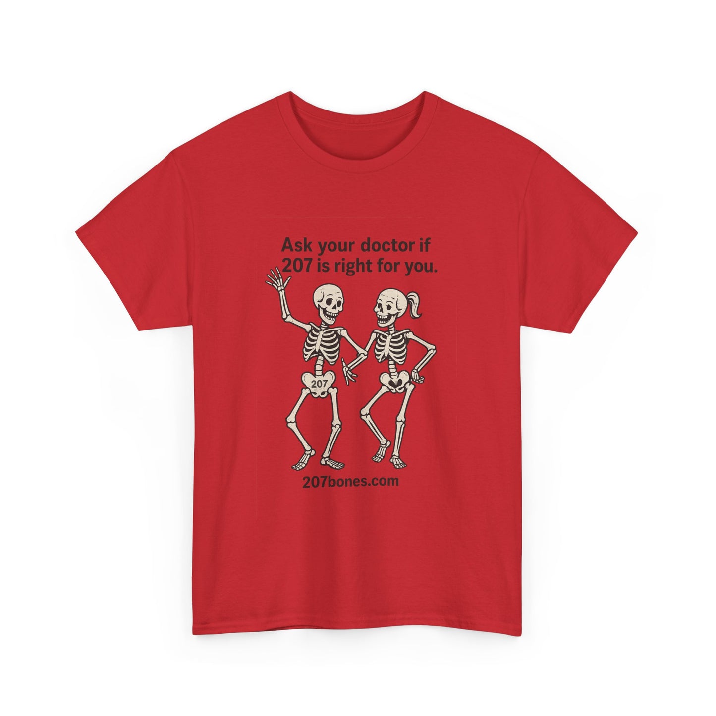 Humorous Skeleton Tee - Perfect for Halloween, Gifts, Parties, Casual Wear, Sarcastic Doctor Joke Shirt