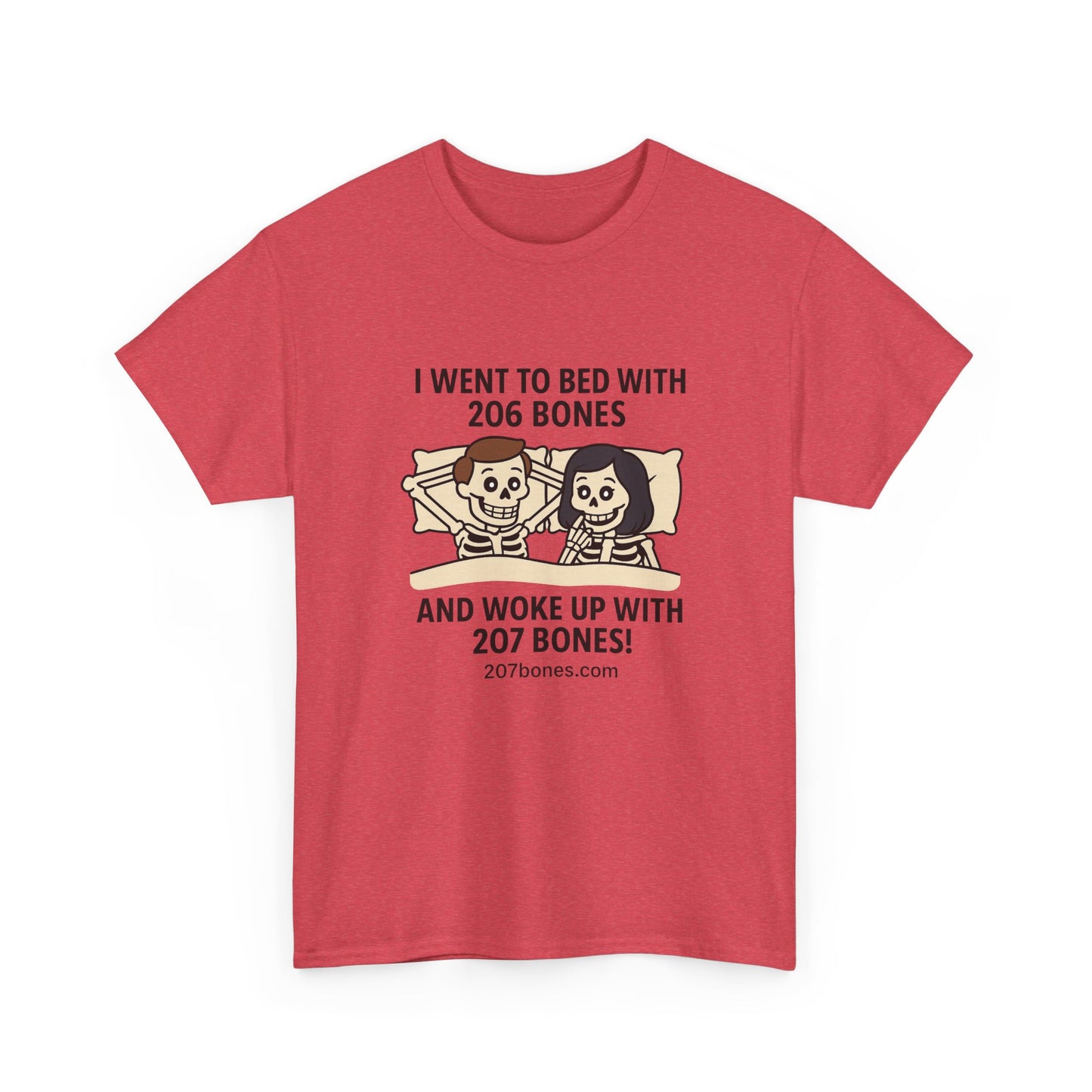 Funny Bone Humor Tee, Unisex Cotton T-Shirt, Gift for Halloween, Quirky Graphic Tee, Unique Birthday Present