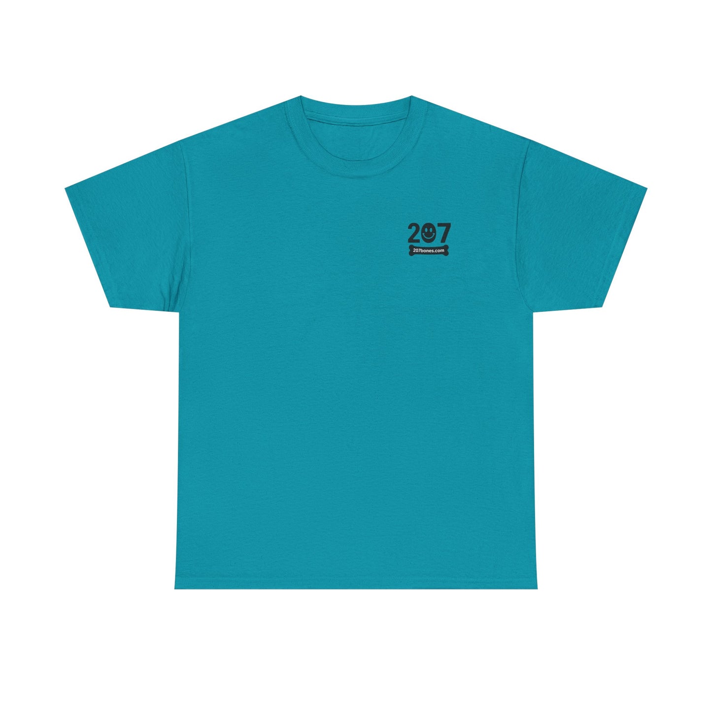 Patriotic Graphic Tee - Born to Bone, Unisex Heavy Cotton T-Shirt, Perfect for BBQs, Independence Day, and Casual Outings