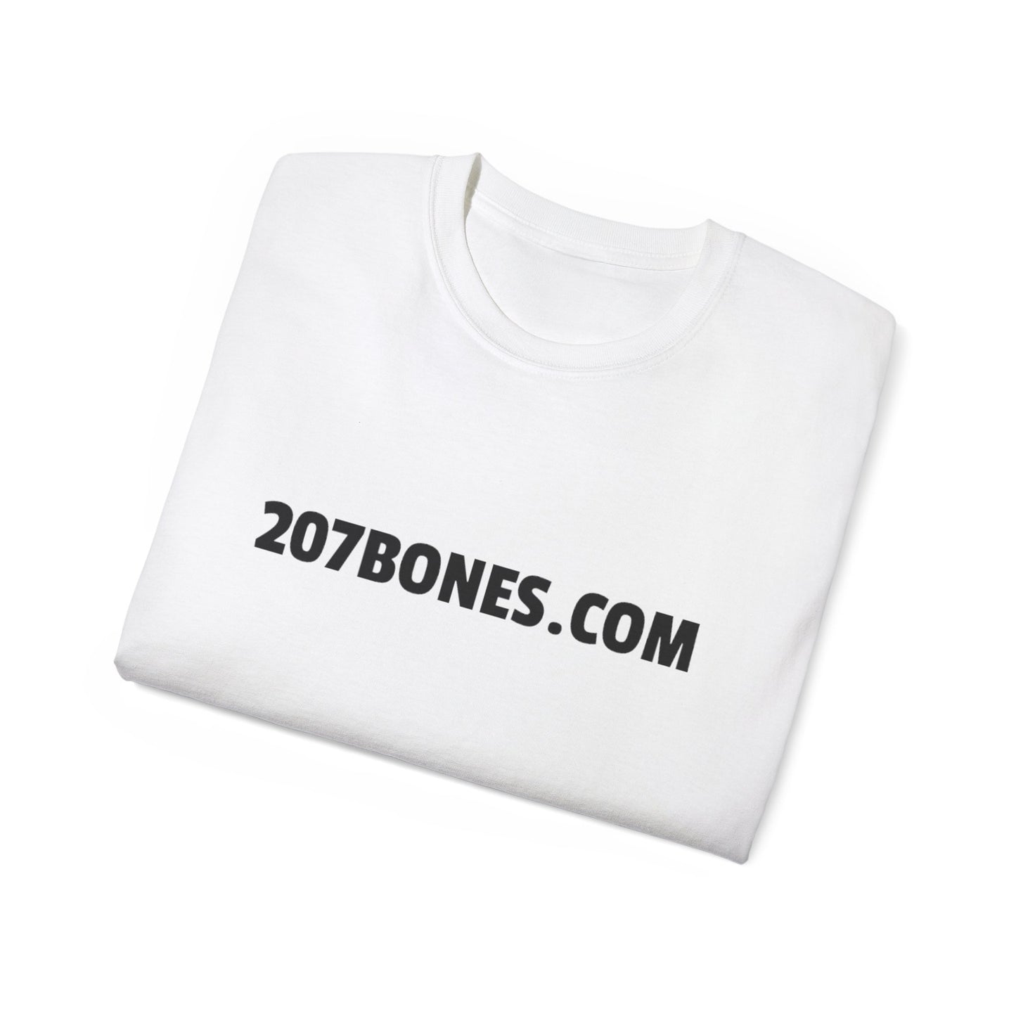 Custom Graphic Tee, Unisex Cotton T-Shirt, Casual Wear, Gift for Friends, Everyday Style, 207BONES.COM Design