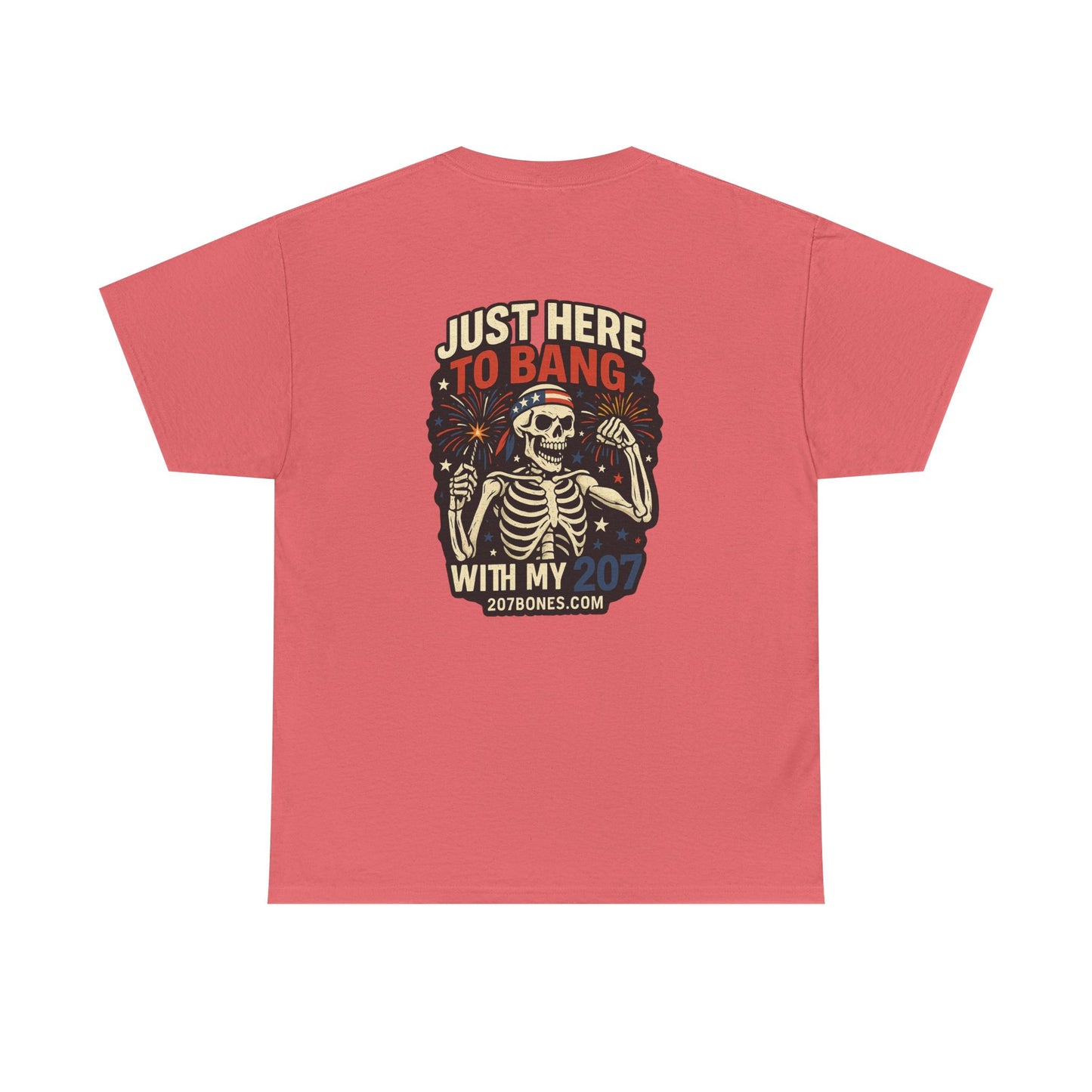 Fun Unisex Cotton Tee - Skeleton Graphic, Casual Wear, Halloween Party Shirt, Gift for Friends, Summer Essentials