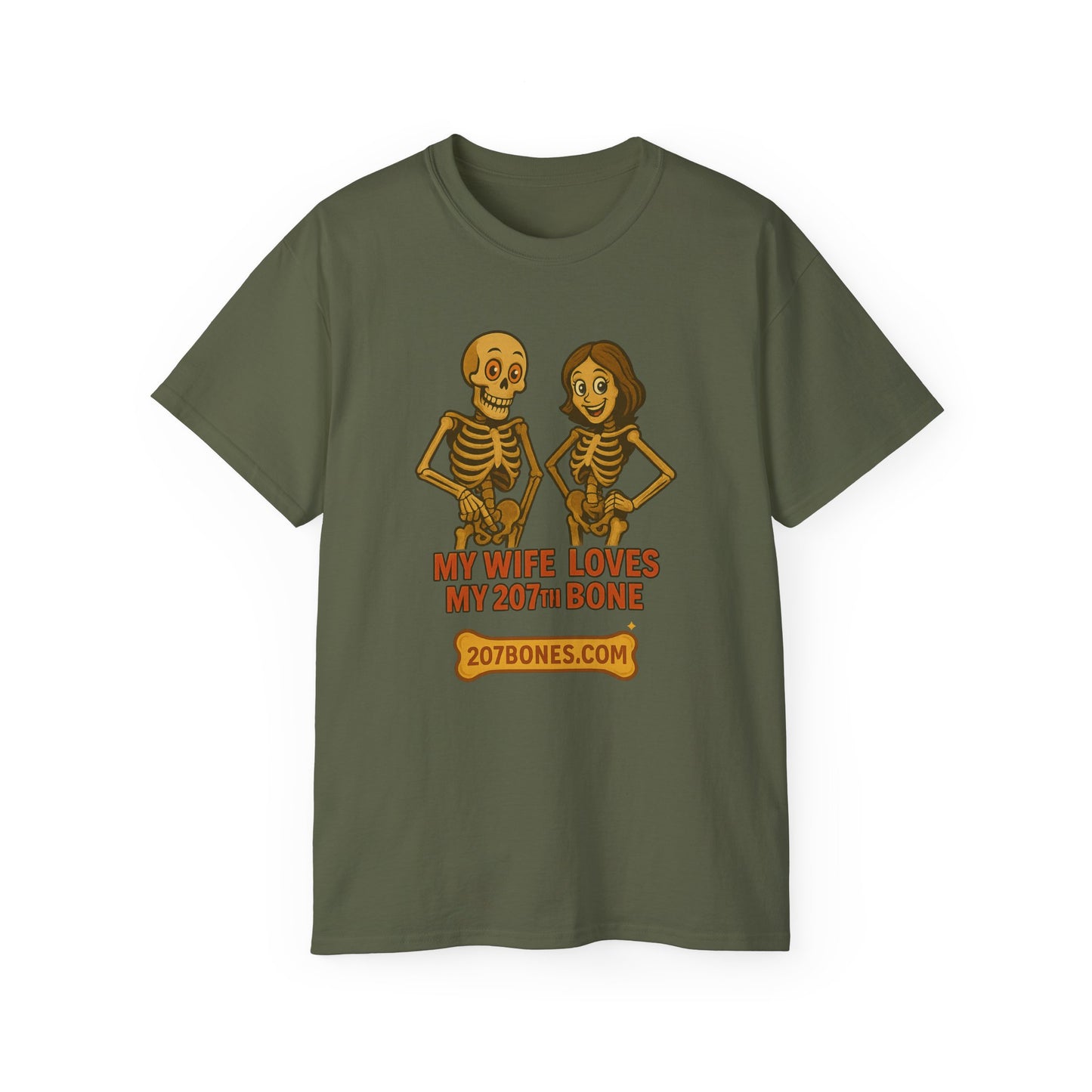 Skeleton Couple Tee, Funny Halloween Shirt, Gift for Couples, Spooky T-Shirt, Unisex Graphic Tee, Bone Humor Top