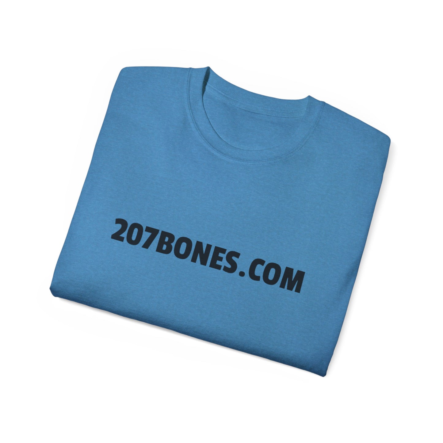 Custom Graphic Tee, Unisex Cotton T-Shirt, Casual Wear, Gift for Friends, Everyday Style, 207BONES.COM Design