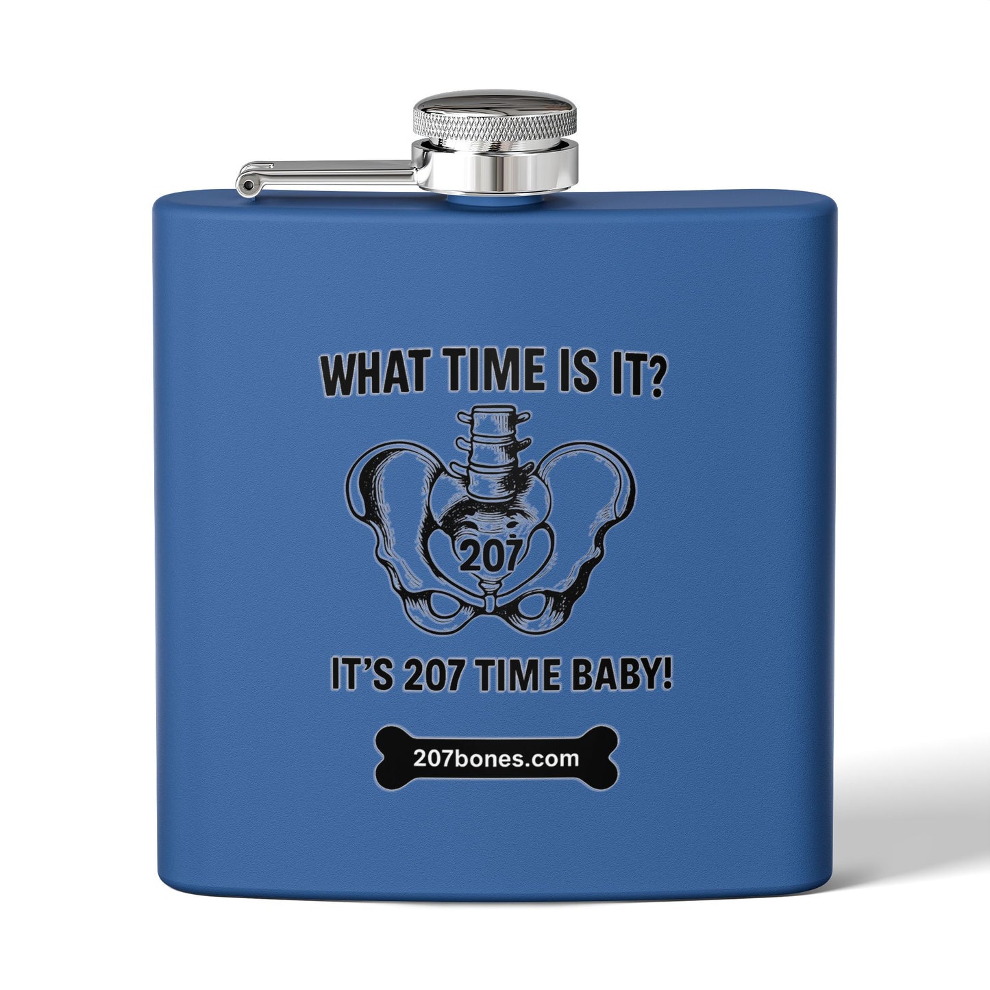Unique 6oz Stainless Steel Flask | Perfect Gift for Parties, Tailgating, Camping, Birthdays, or As A Gag Gift