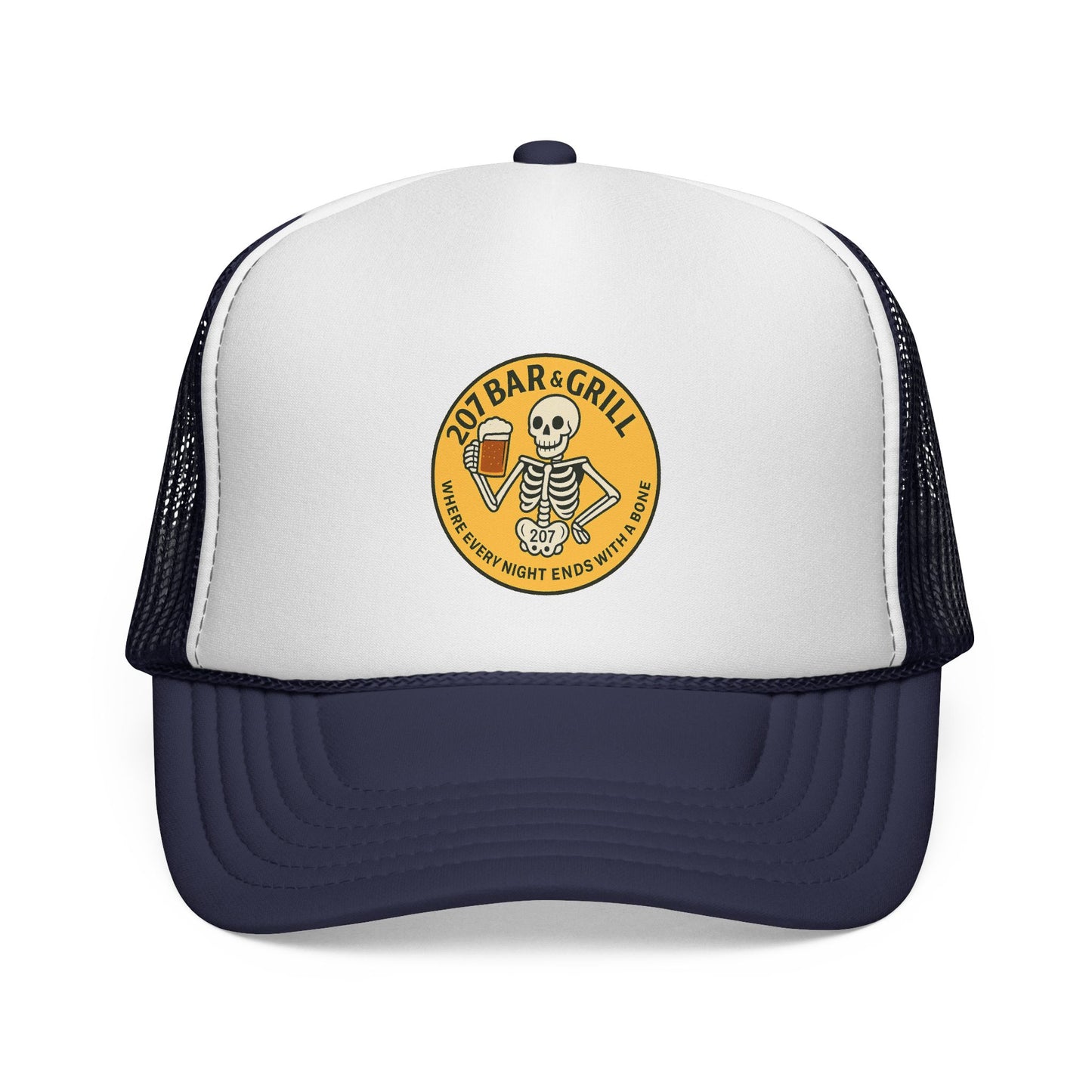 Fun and Quirky Trucker Cap, Camping, Casual Days, Gifts for Bar Lovers