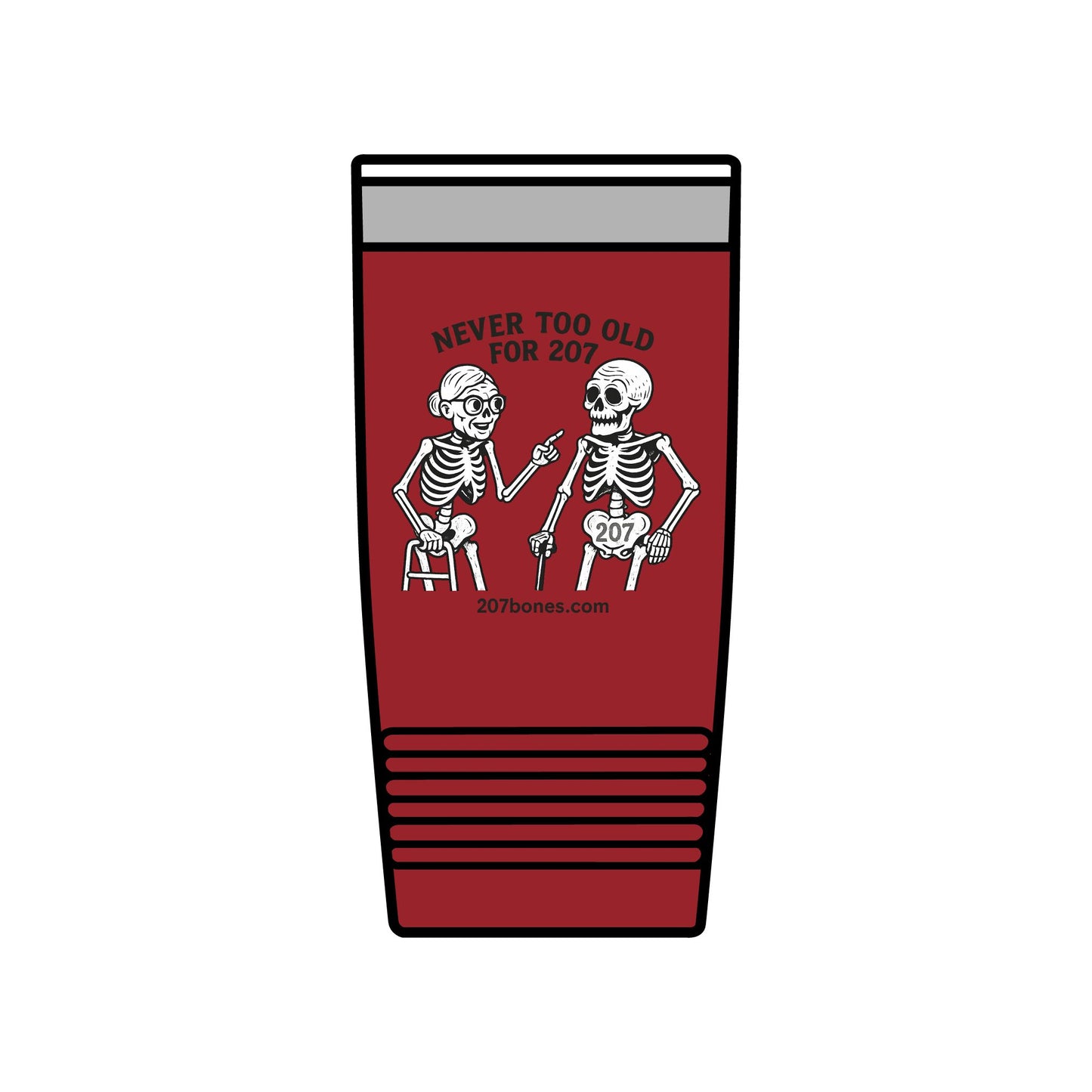 Muscle Skull Insulated Tumbler - 20oz, Fitness Water Bottle, Gym Travel Mug, Unique Gift for Fitness Lovers, Motivational Drinkware
