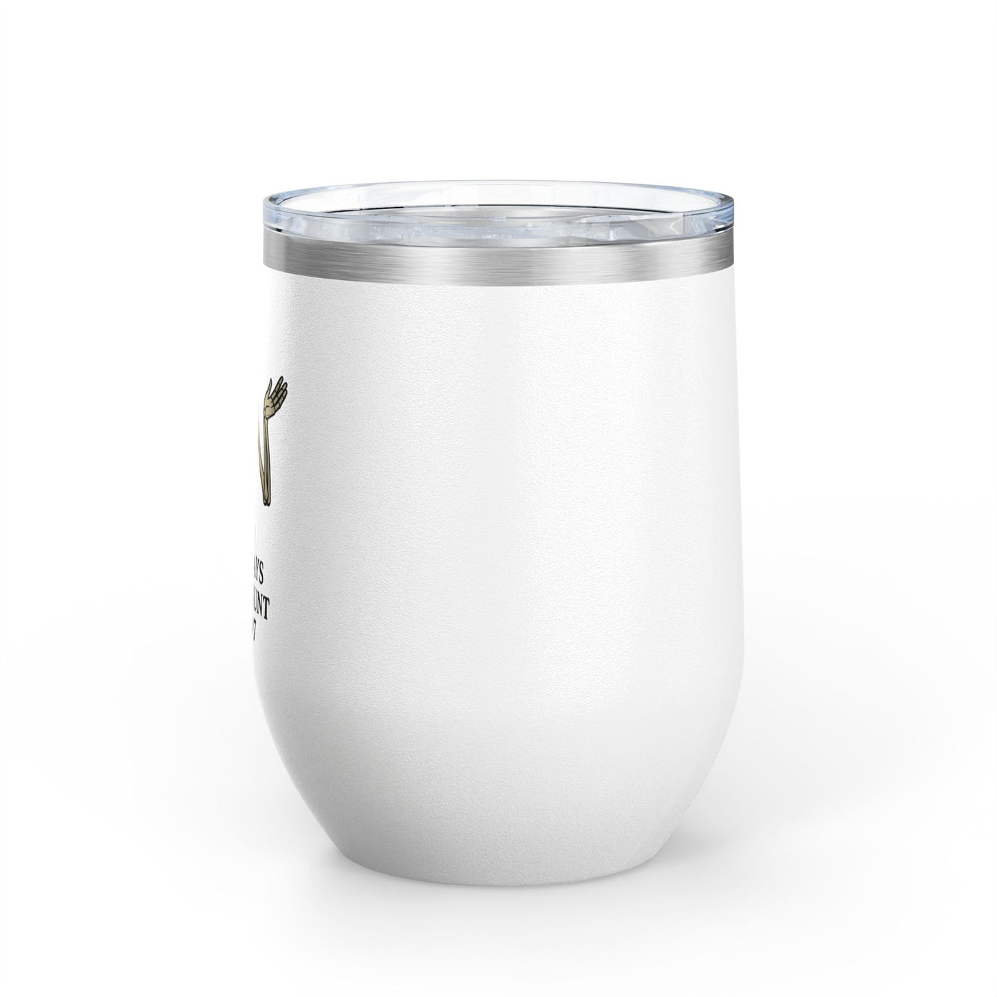 Charming Skeleton Wine Tumbler, Fun Gifts for Halloween, Unique Party Favor, Sip-Friendly, Durable Drinkware, Perfect for Wine Lovers