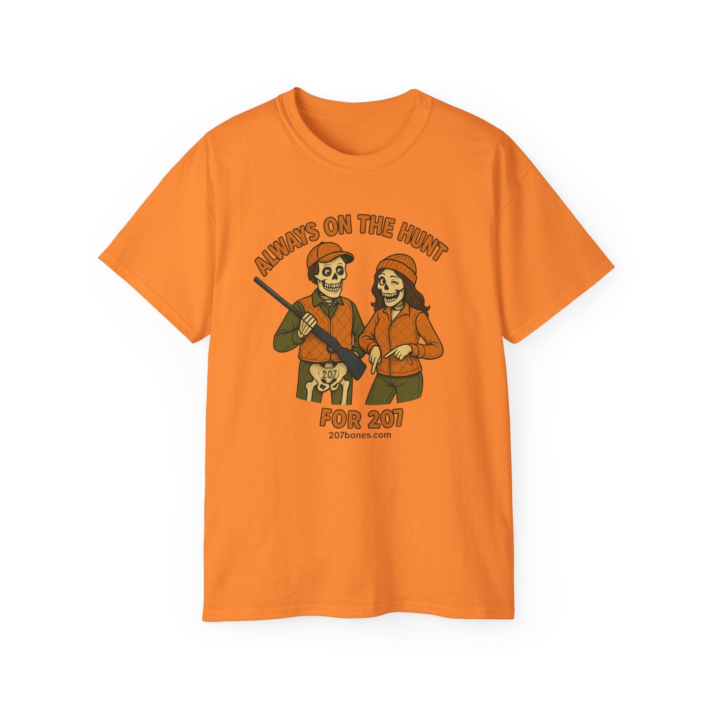 Always on the Hunt Graphic Tee, Fun Tee for Adventurers, Hunting Apparel, Gift for Outdoor Enthusiasts, Unisex Casual Shirt