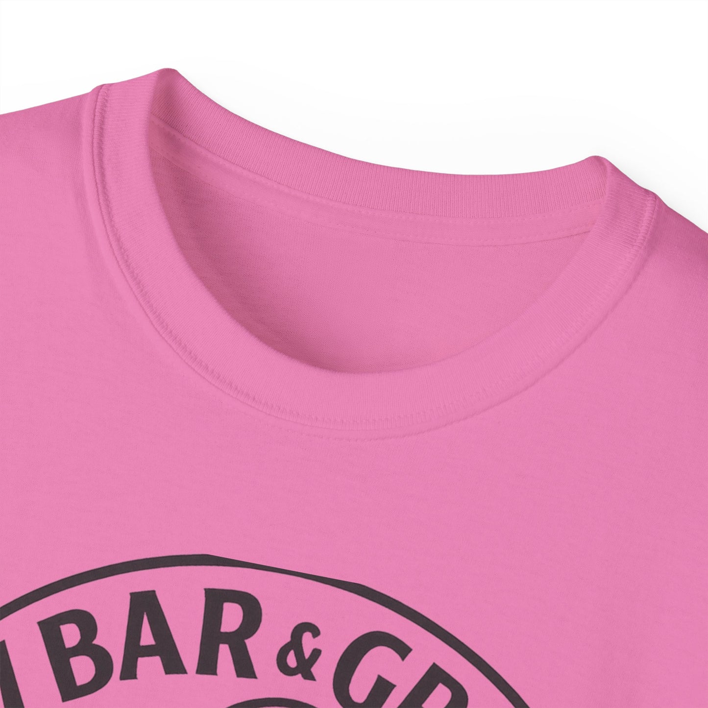 Skeleton Bar & Grill Tee, Fun Unisex Cotton T-Shirt for Halloween, Party Wear, Gift Idea, Casual Outfit