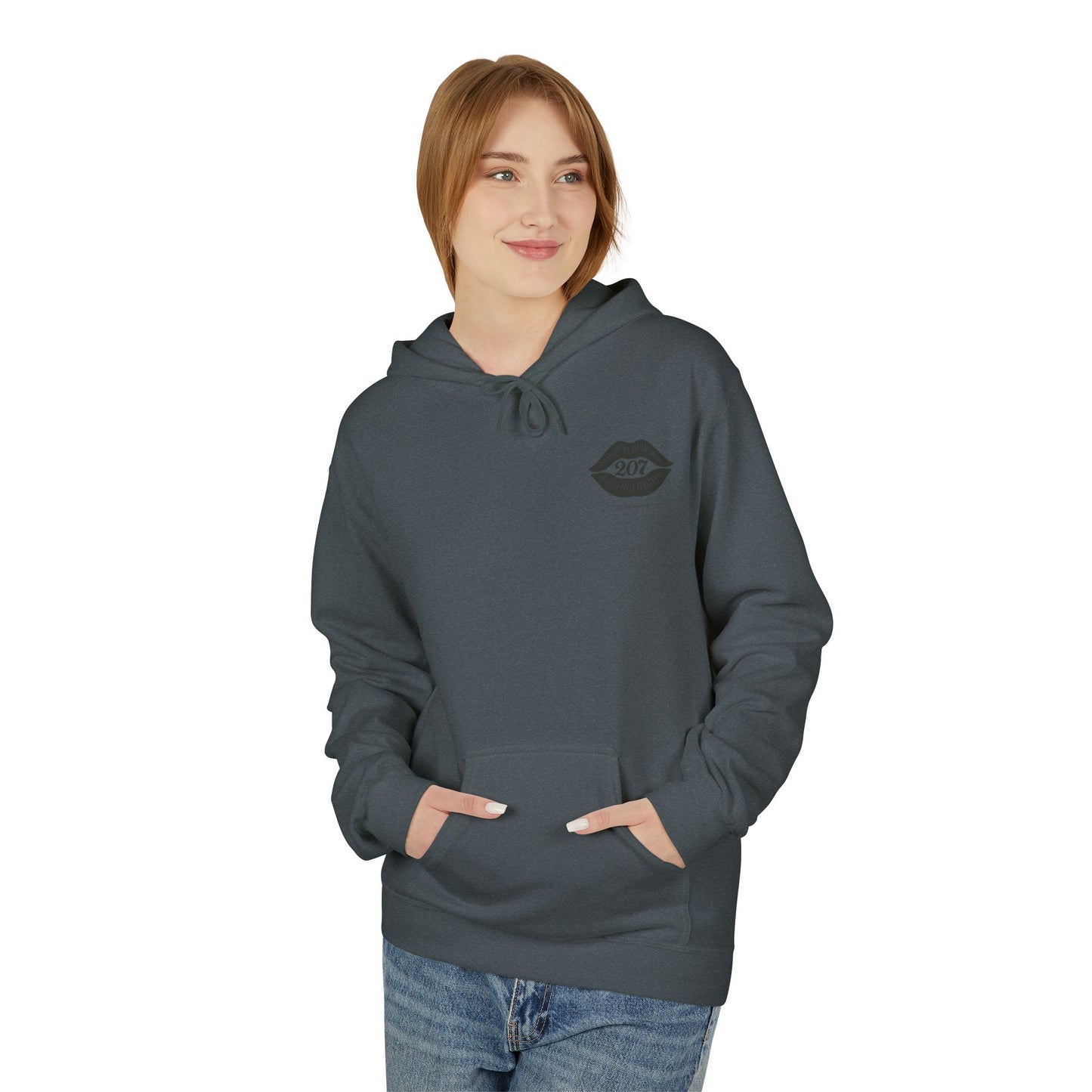 Whimsical Skeleton Humor Hoodie, Trendy Unisex Fleece Sweater for Halloween, Cozy Casual Wear, Perfect Gift for Friends, Fun Everyday Style