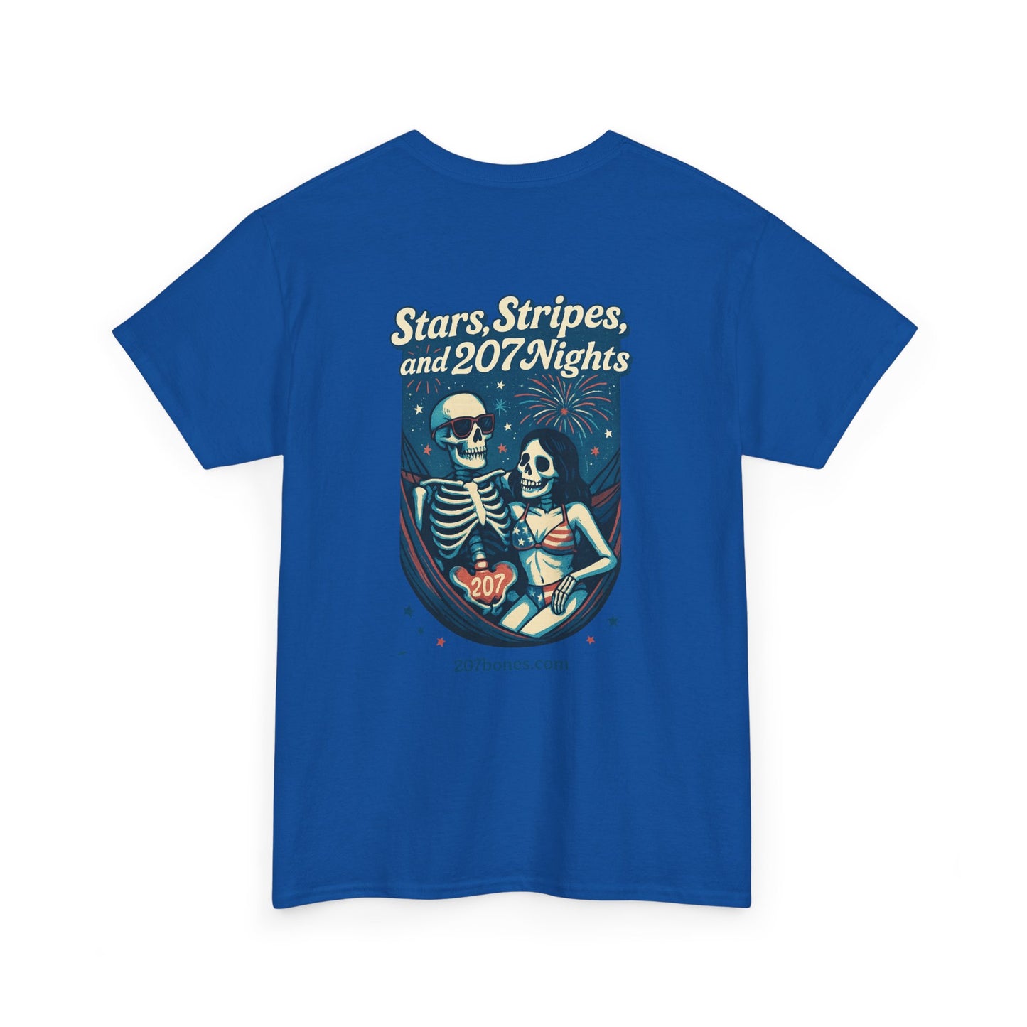 Fun Skeleton Graphic Tee, Halloween Shirt, Unisex Casual Cotton T-Shirt, Skull Print, Gift for Friends, Festival Apparel