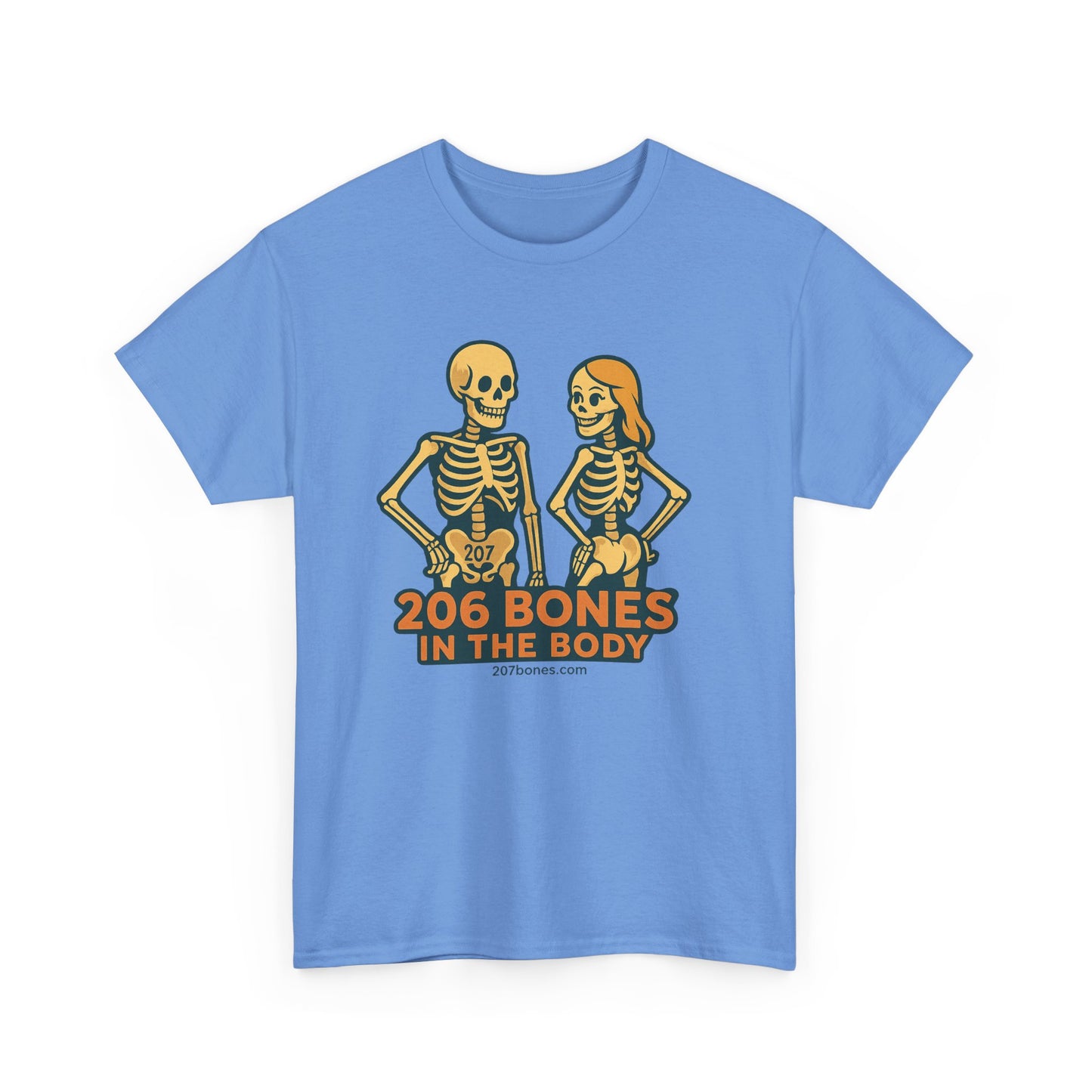 Playful Skeleton Graphic Tee, Fun Halloween Tee, Unisex Cotton T-Shirt, Spooky Gift Ideas, Casual Wear for Parties