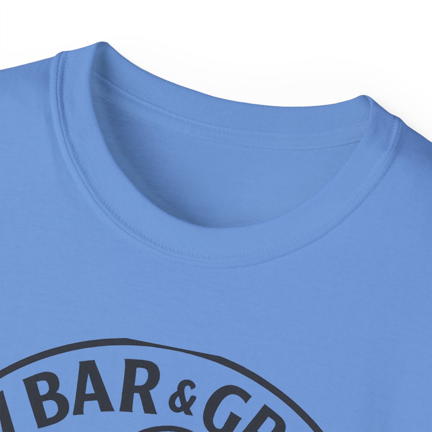 Skeleton Bar & Grill Tee, Fun Unisex Cotton T-Shirt for Halloween, Party Wear, Gift Idea, Casual Outfit