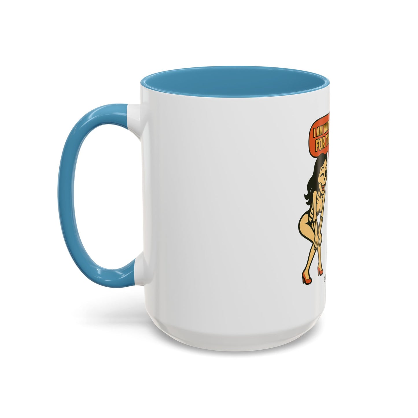Playful Skeleton Coffee Mug, Fun Gift for Halloween, Quirky Kitchen Decor, Unique Drinking Cup, Halloween Humor Mug