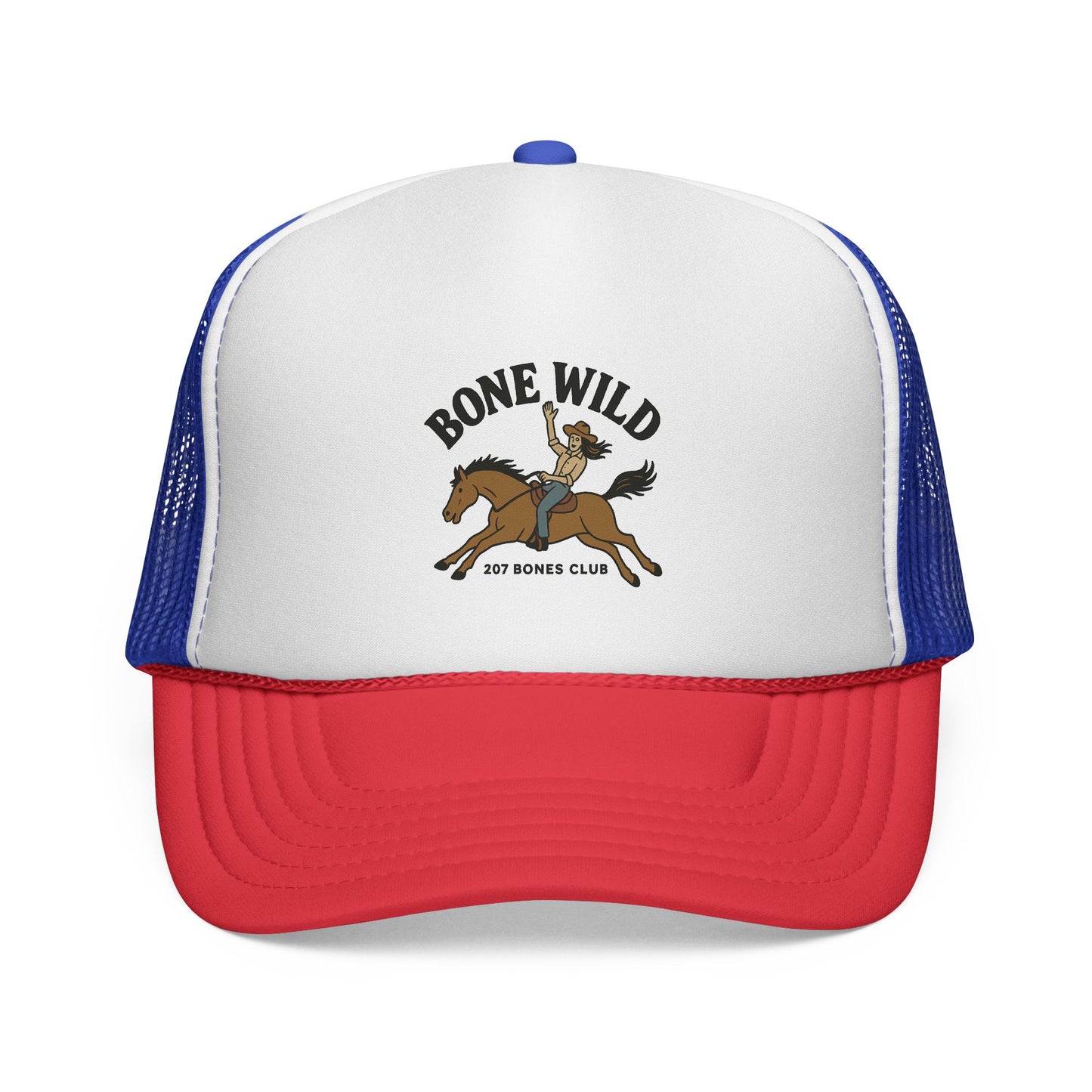 Bone Wild Foam Trucker Cap - Casual Style