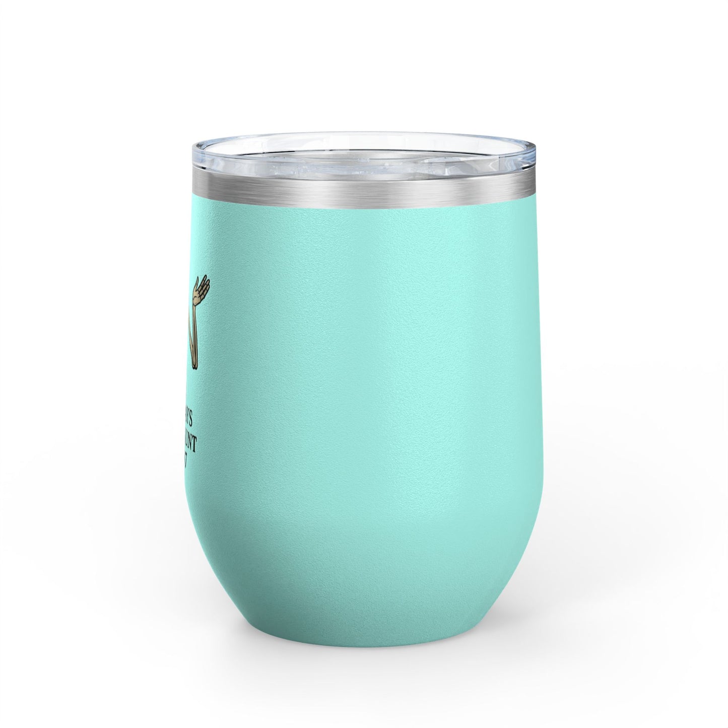 Charming Skeleton Wine Tumbler, Fun Gifts for Halloween, Unique Party Favor, Sip-Friendly, Durable Drinkware, Perfect for Wine Lovers