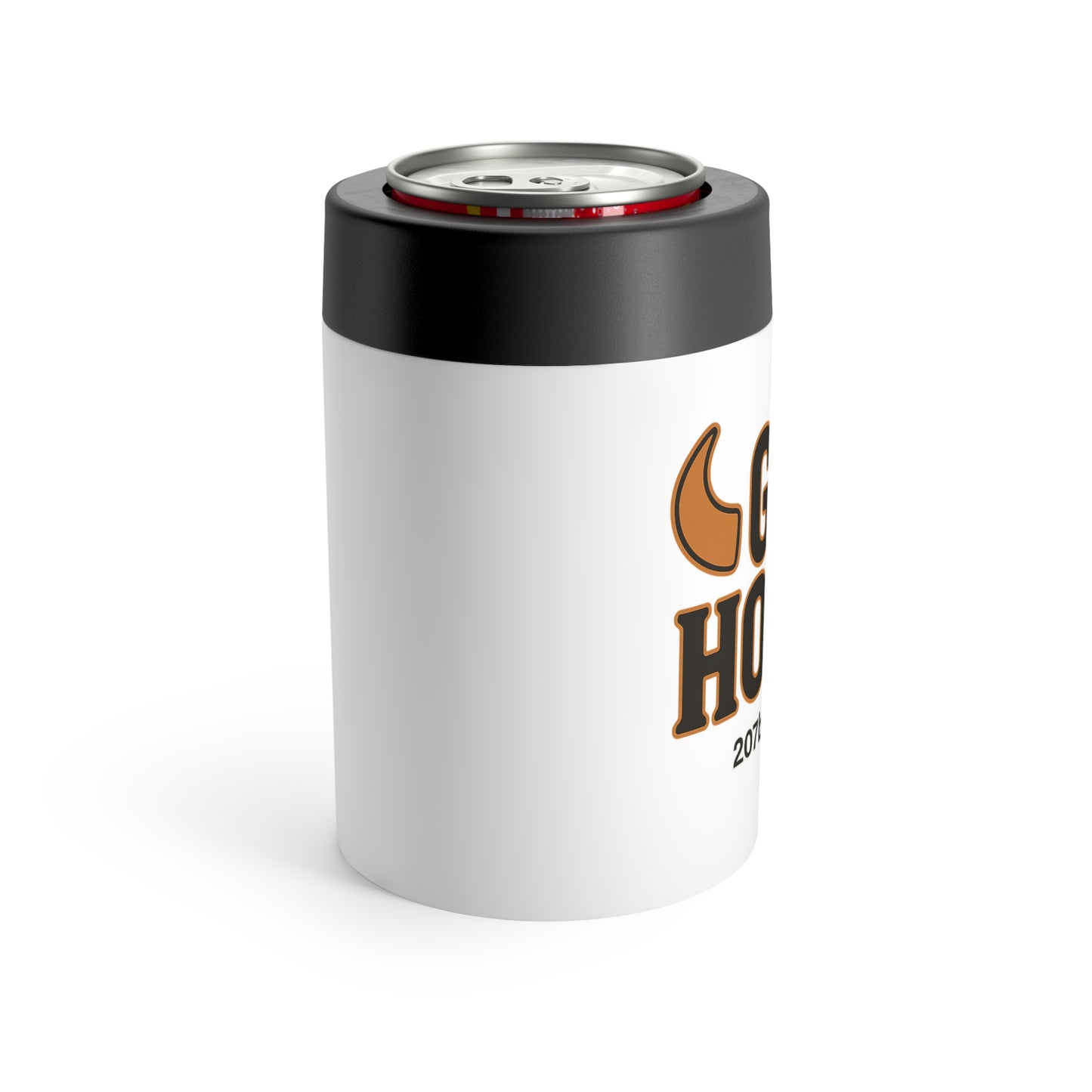 Funny Insulated Can Holder - Get Horny Drink Koozie, Perfect for Parties, BBQs, Tailgates, Gifting, Novelty