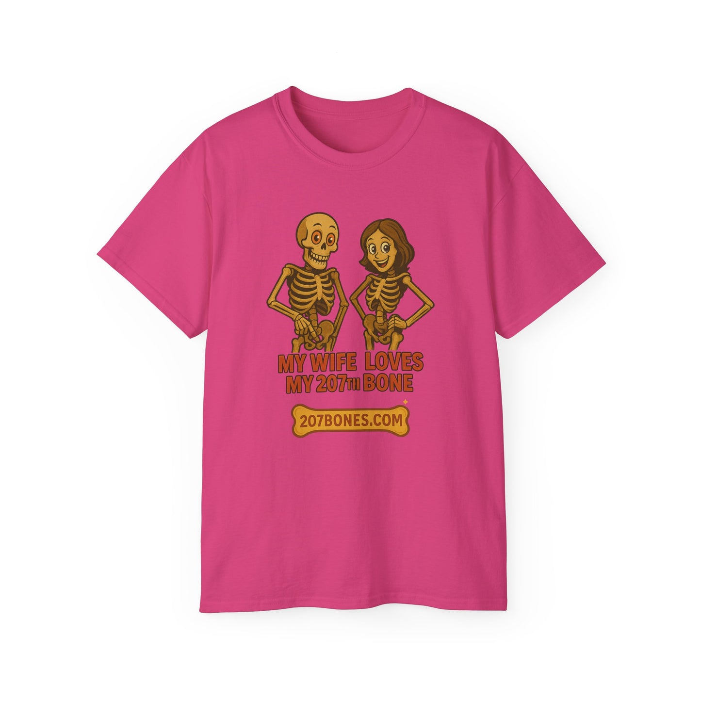 Skeleton Couple Tee, Funny Halloween Shirt, Gift for Couples, Spooky T-Shirt, Unisex Graphic Tee, Bone Humor Top