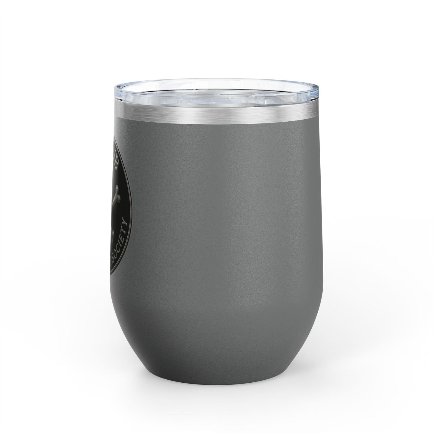 Skull Wine Tumbler, 12oz - Perfect for Parties, Gifts, Camping, 207 Club Inspired, Unique Drinkware