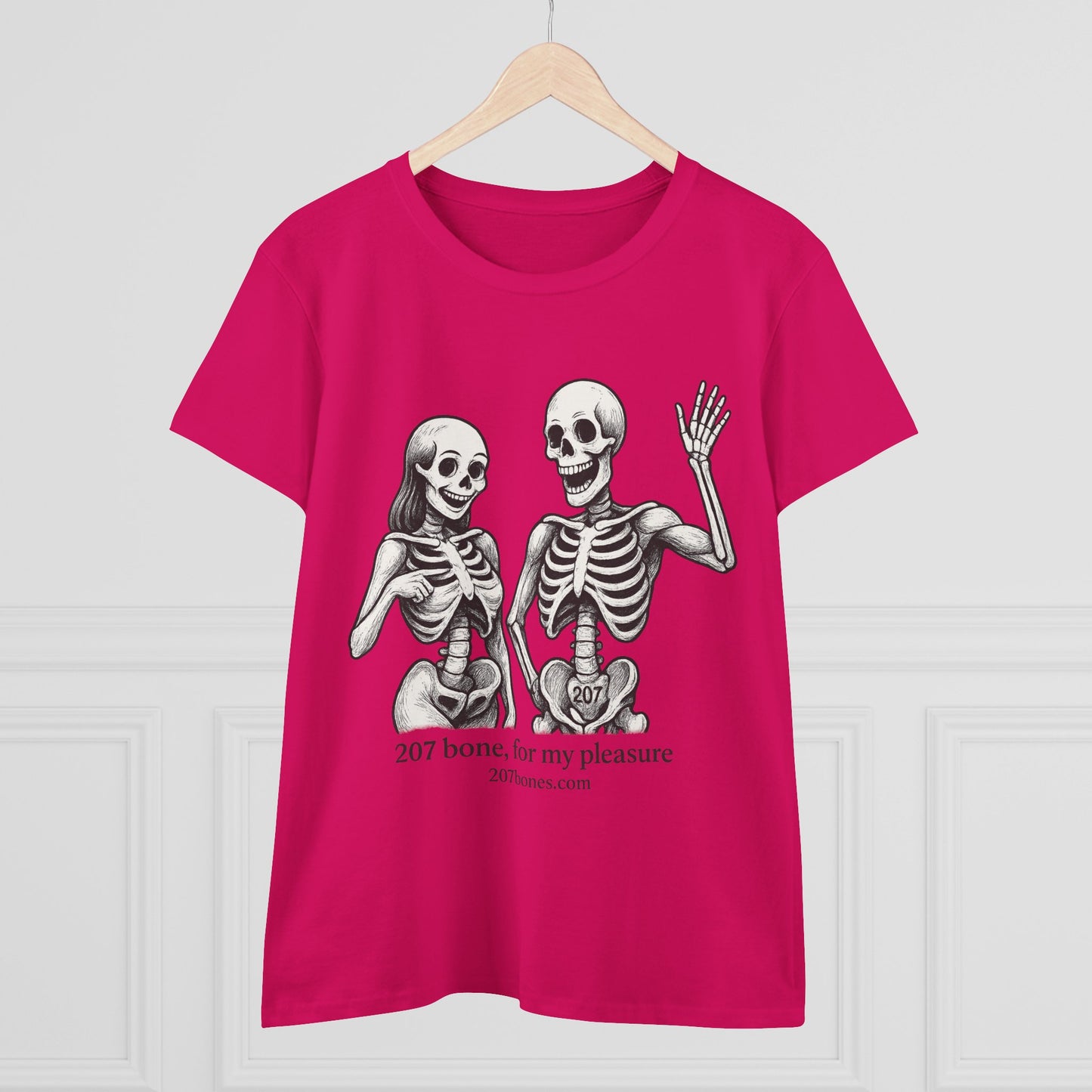 Funny Skeleton Graphic Tee, Halloween Shirt, Quirky Women's Top, Casual Everyday Wear, Gift for Friends