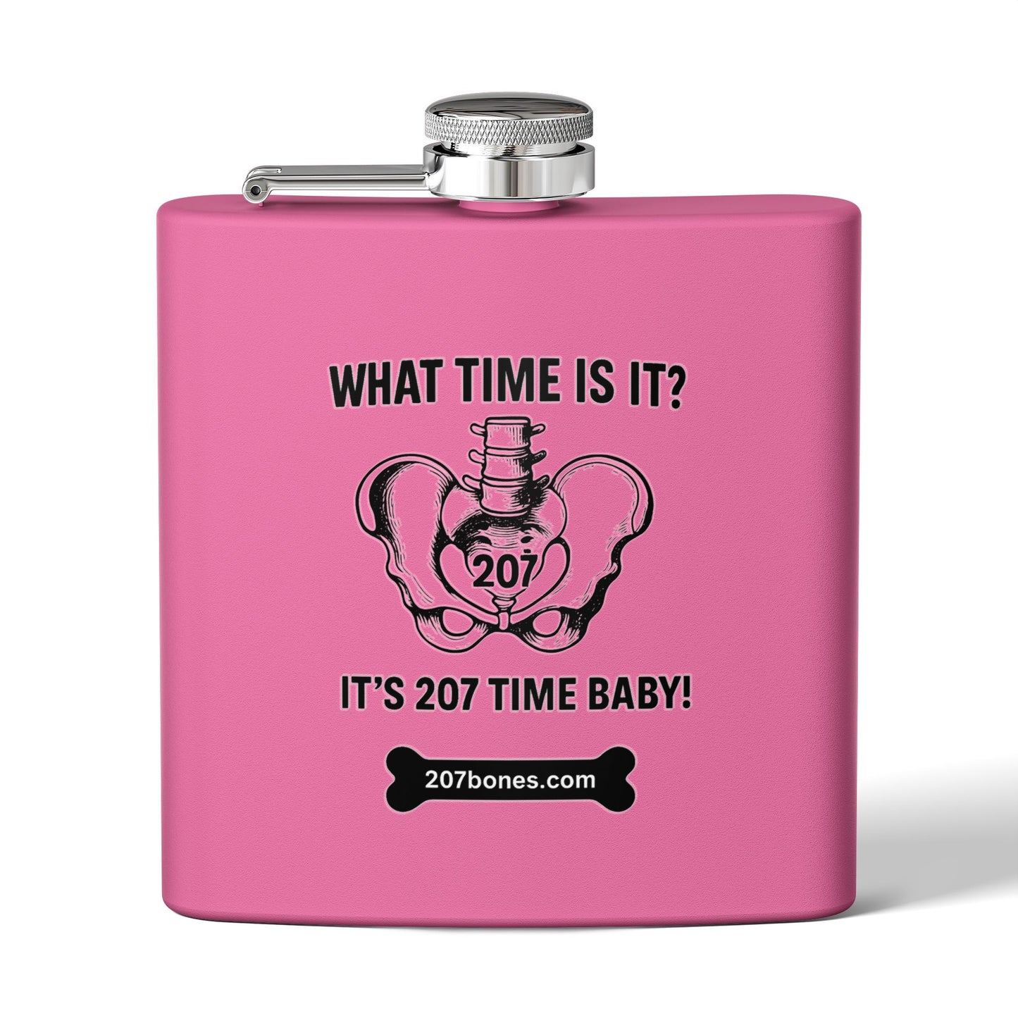 Unique 6oz Stainless Steel Flask | Perfect Gift for Parties, Tailgating, Camping, Birthdays, or As A Gag Gift