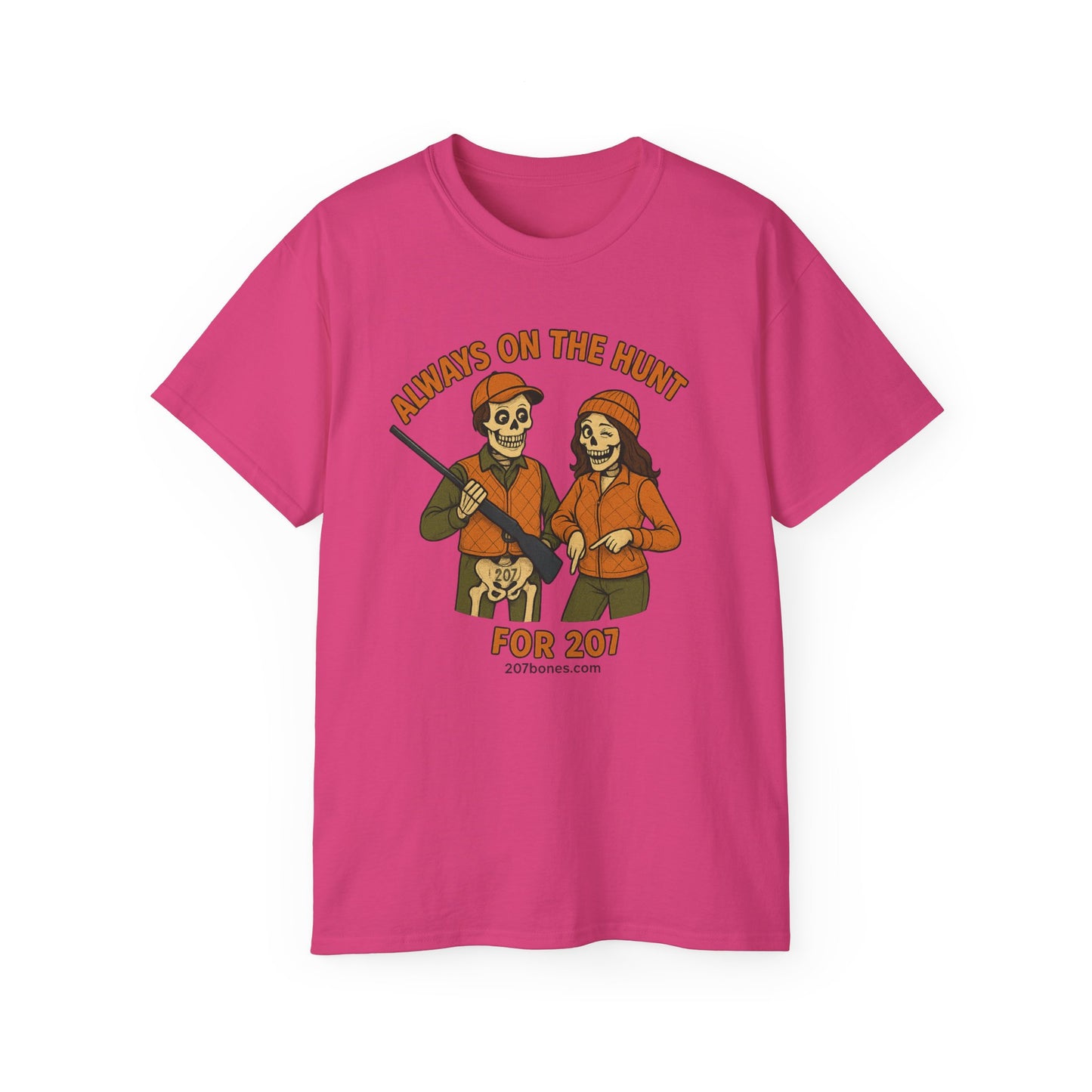 Always on the Hunt Graphic Tee, Fun Tee for Adventurers, Hunting Apparel, Gift for Outdoor Enthusiasts, Unisex Casual Shirt