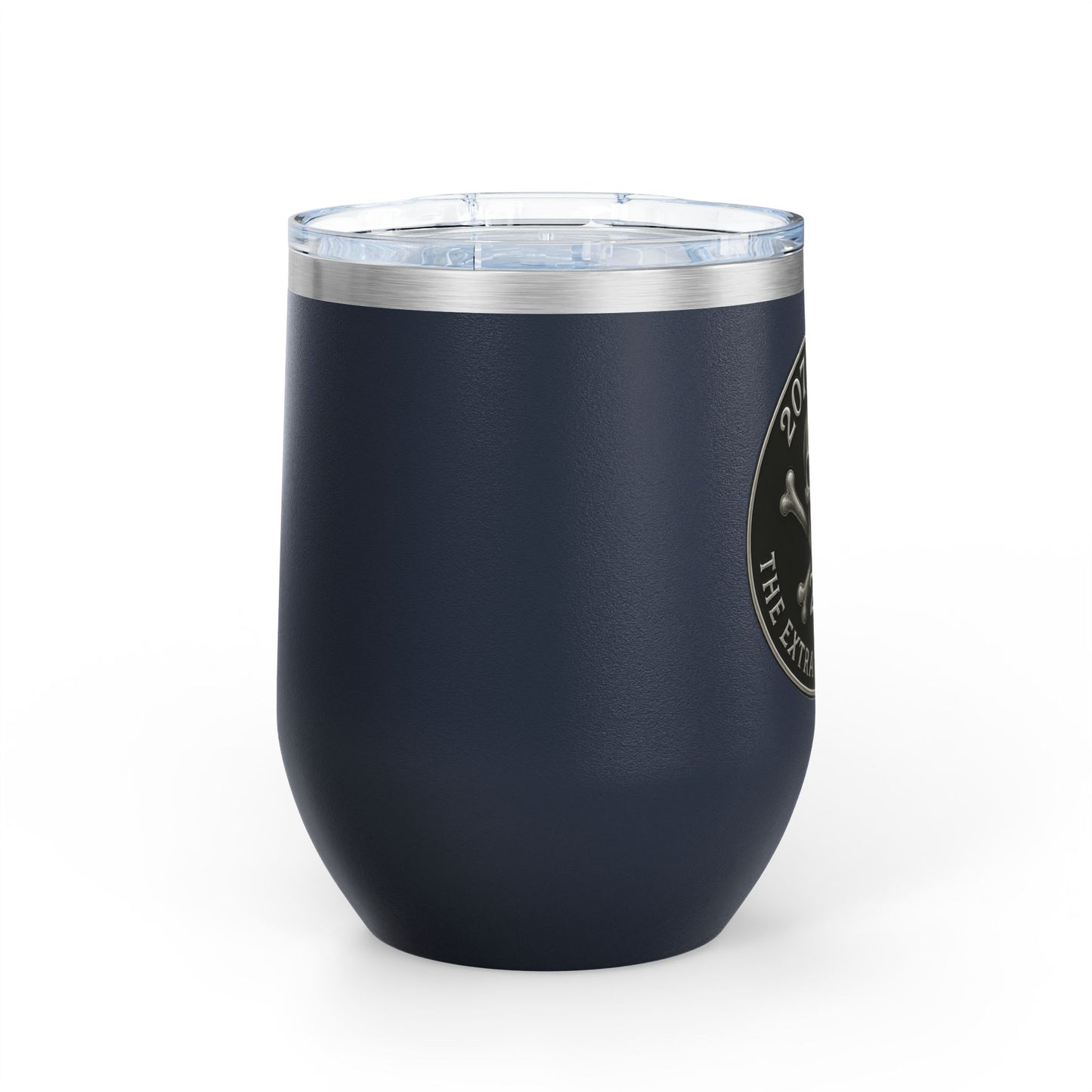 Skull Wine Tumbler, 12oz - Perfect for Parties, Gifts, Camping, 207 Club Inspired, Unique Drinkware