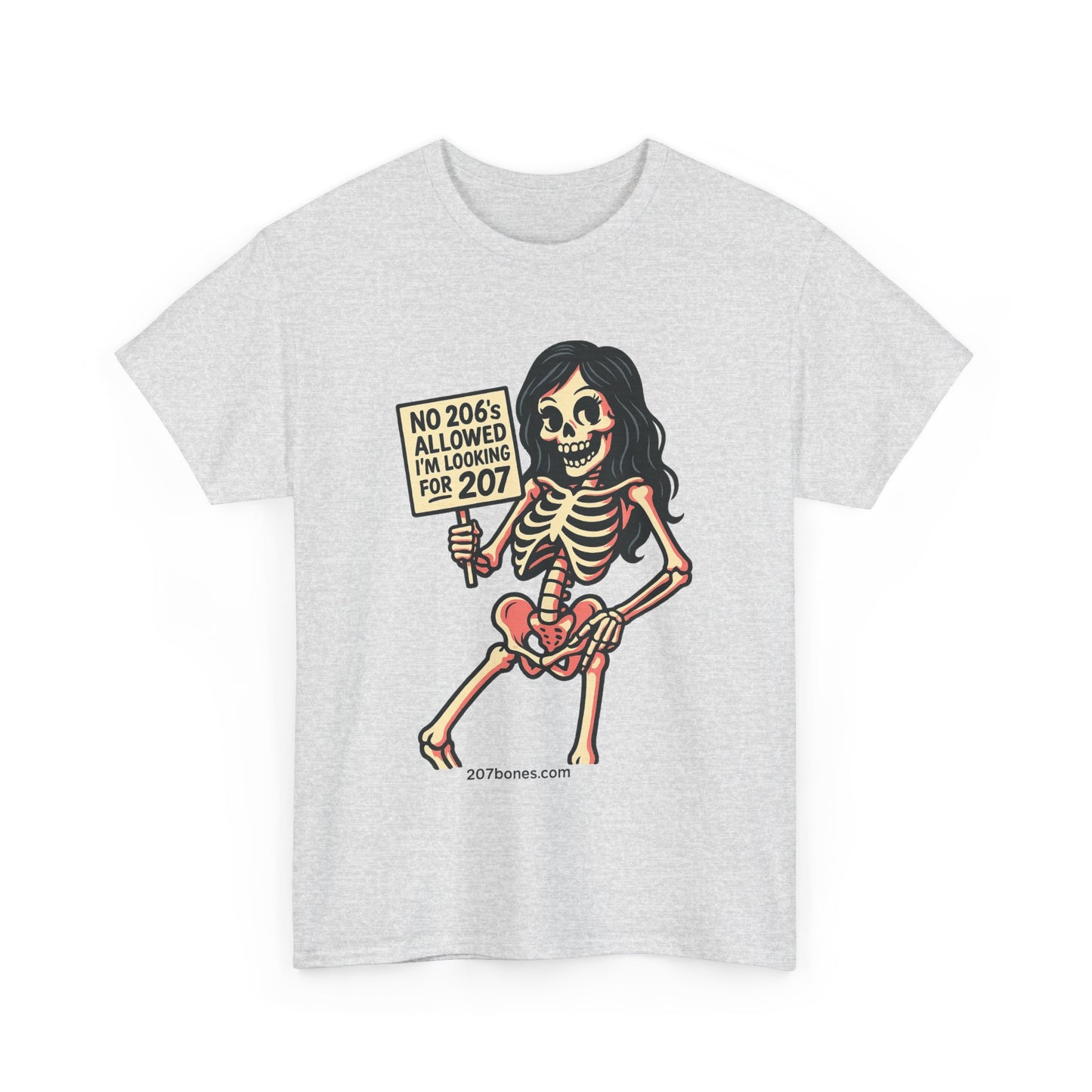 Skeleton Protest Unisex Tee - Fun Graphic T-Shirt for Halloween, Casual Wear, Gift for Friends, Vintage Style, Statement Shirt