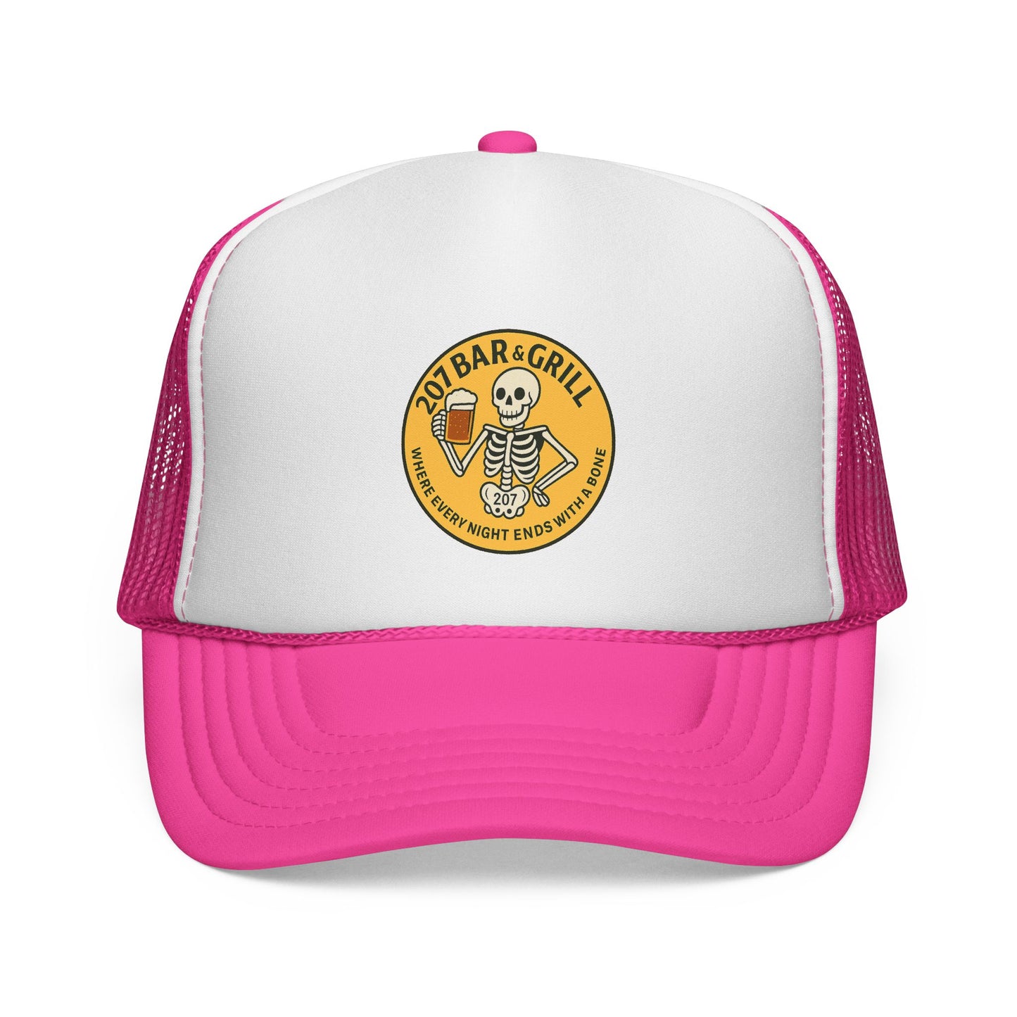 Fun and Quirky Trucker Cap, Camping, Casual Days, Gifts for Bar Lovers