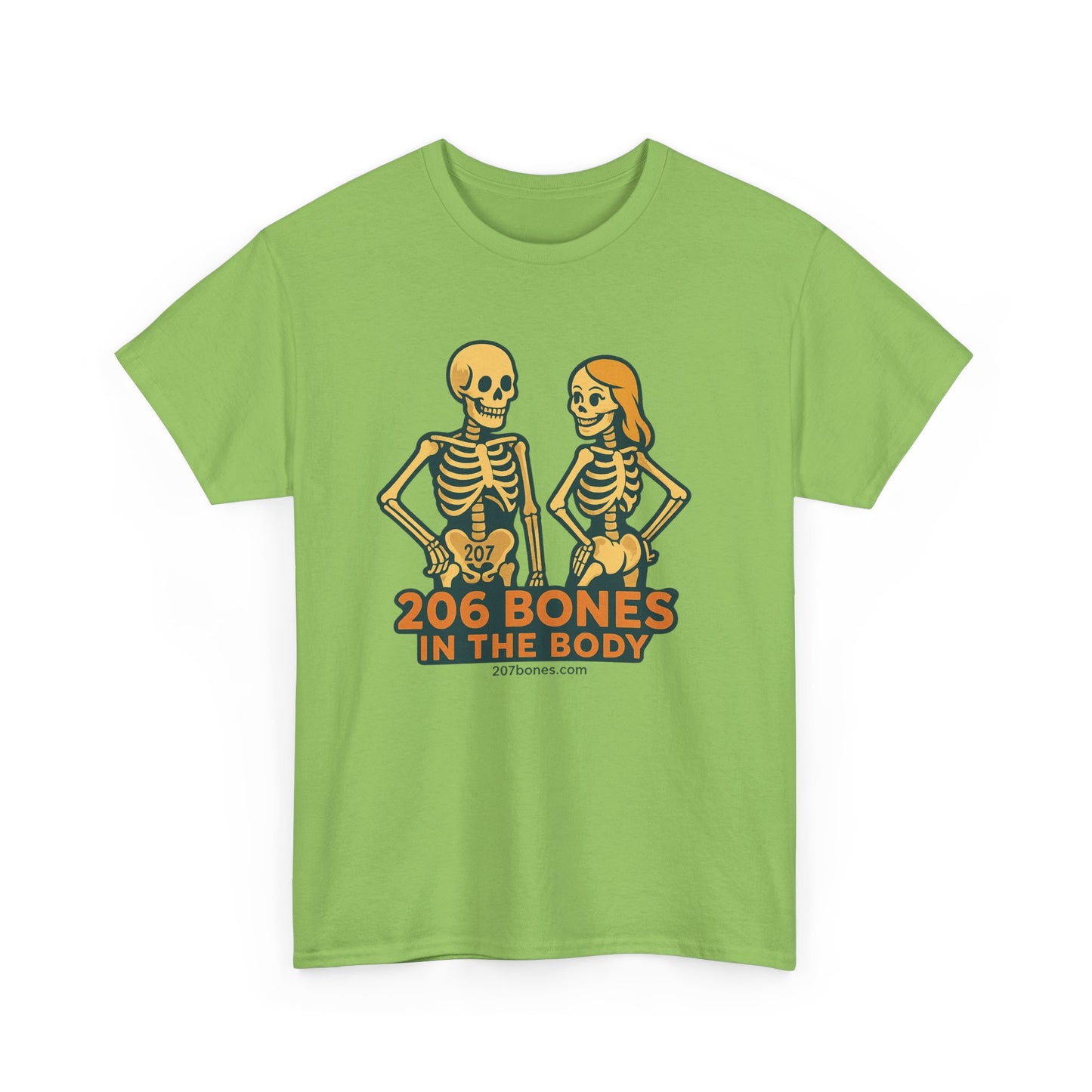 Playful Skeleton Graphic Tee, Fun Halloween Tee, Unisex Cotton T-Shirt, Spooky Gift Ideas, Casual Wear for Parties