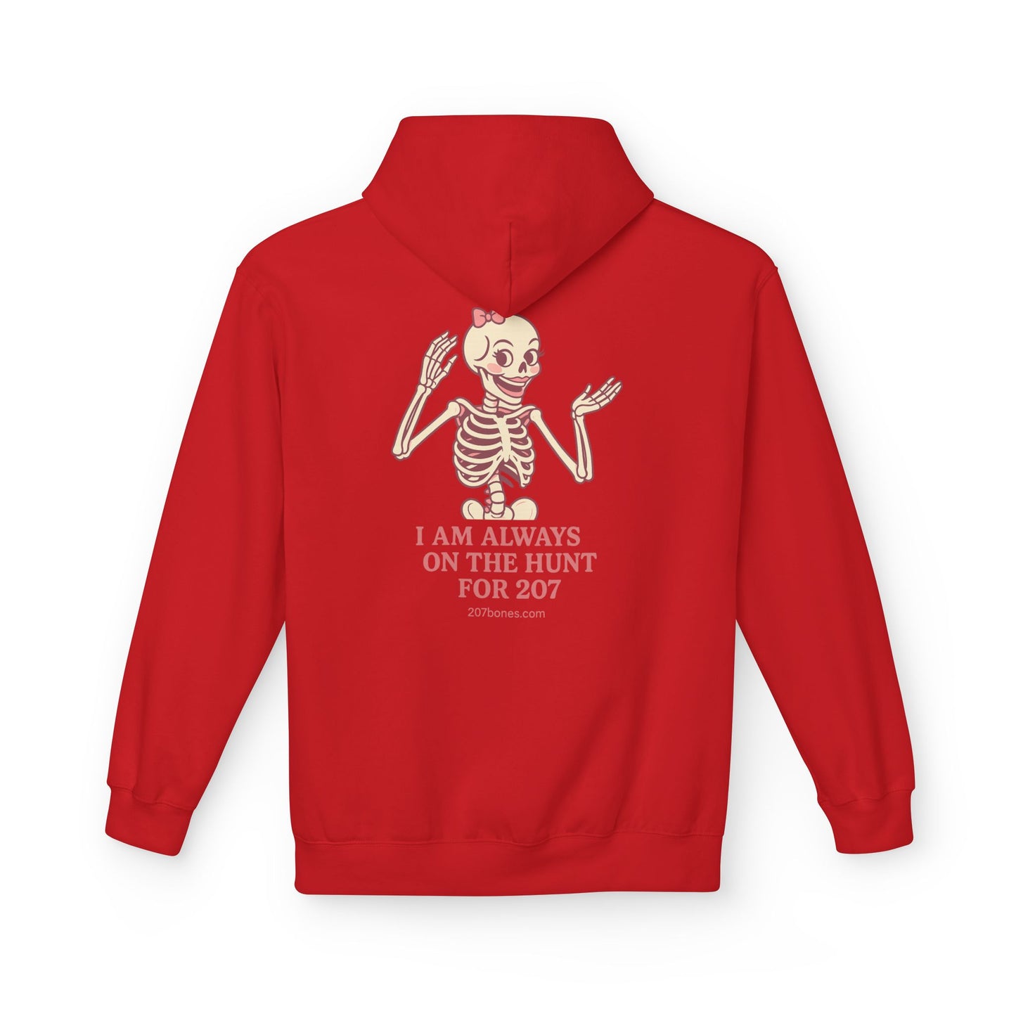 Cute Skeleton Hoodie, Unisex Fleece, Funny Halloween Gear, Gift for Spooky Season, Year-Round Comfort Wear, Trendy Layering