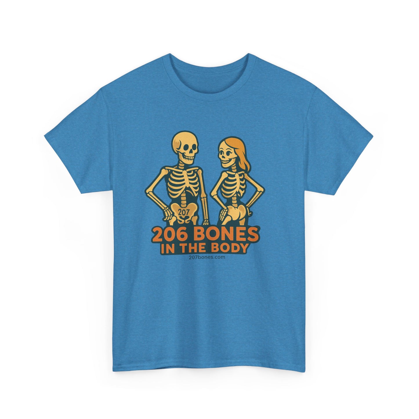 Playful Skeleton Graphic Tee, Fun Halloween Tee, Unisex Cotton T-Shirt, Spooky Gift Ideas, Casual Wear for Parties