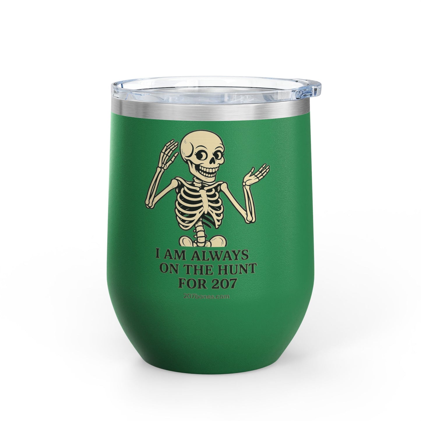 Charming Skeleton Wine Tumbler, Fun Gifts for Halloween, Unique Party Favor, Sip-Friendly, Durable Drinkware, Perfect for Wine Lovers