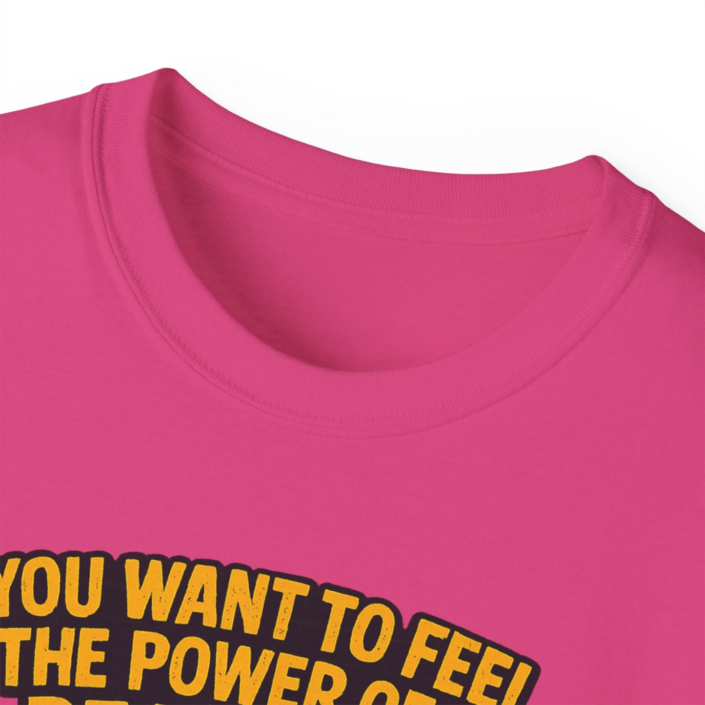 Unisex Motorcycle Theme Tee - Feel the Power Tee, Casual T-Shirt, Halloween Costume Top, Biker Gift, Fun Skull Shirt