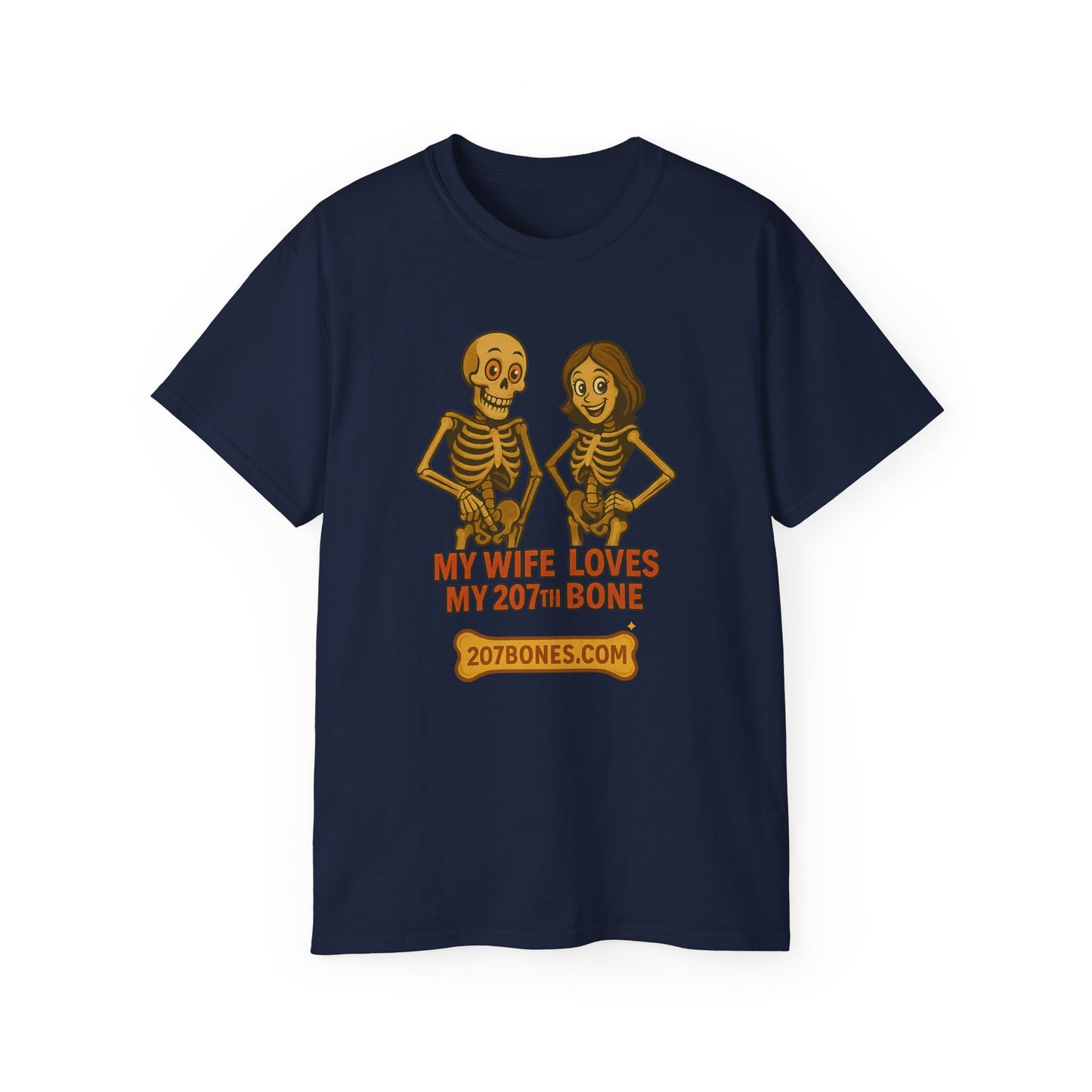 Skeleton Couple Tee, Funny Halloween Shirt, Gift for Couples, Spooky T-Shirt, Unisex Graphic Tee, Bone Humor Top