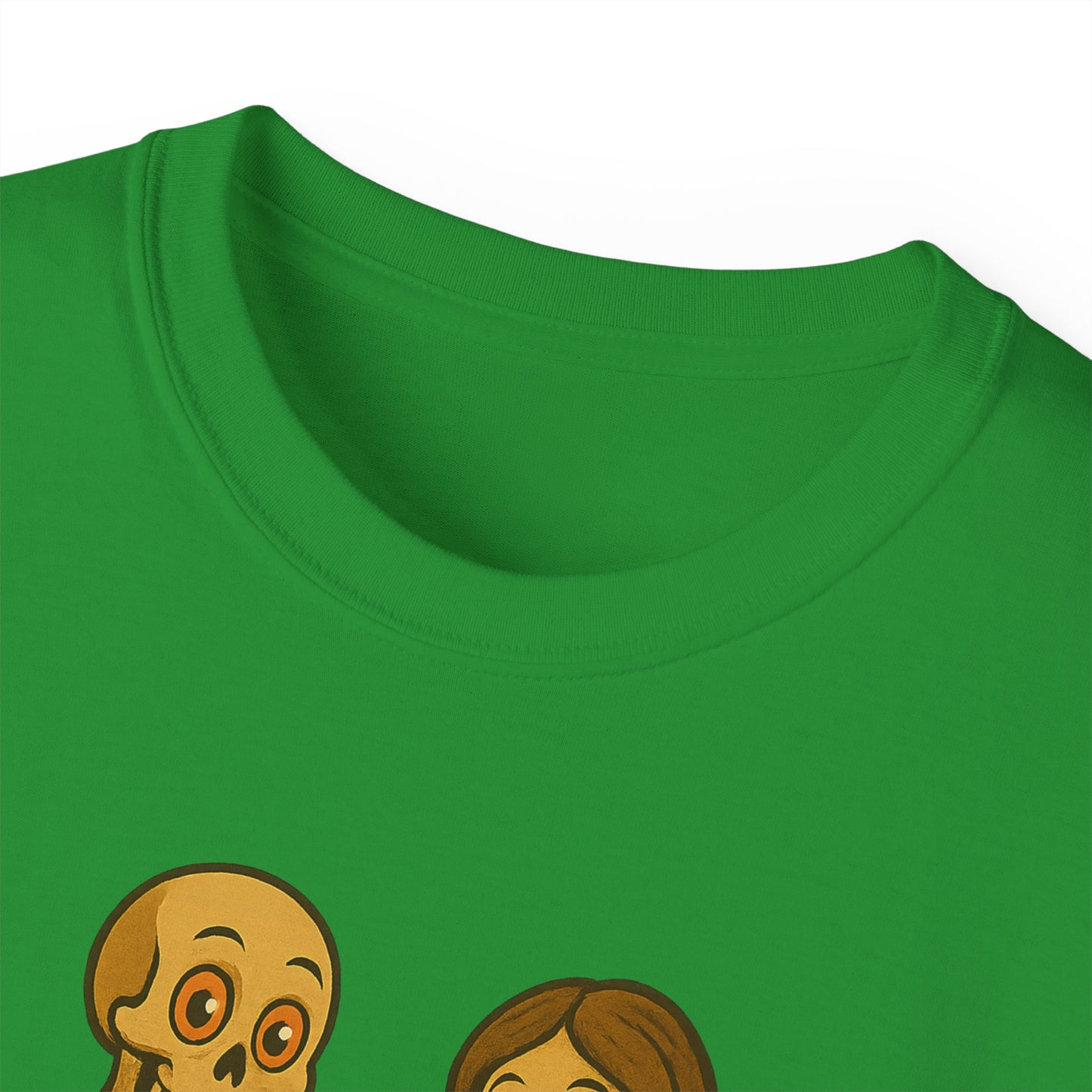 Skeleton Couple Tee, Funny Halloween Shirt, Gift for Couples, Spooky T-Shirt, Unisex Graphic Tee, Bone Humor Top