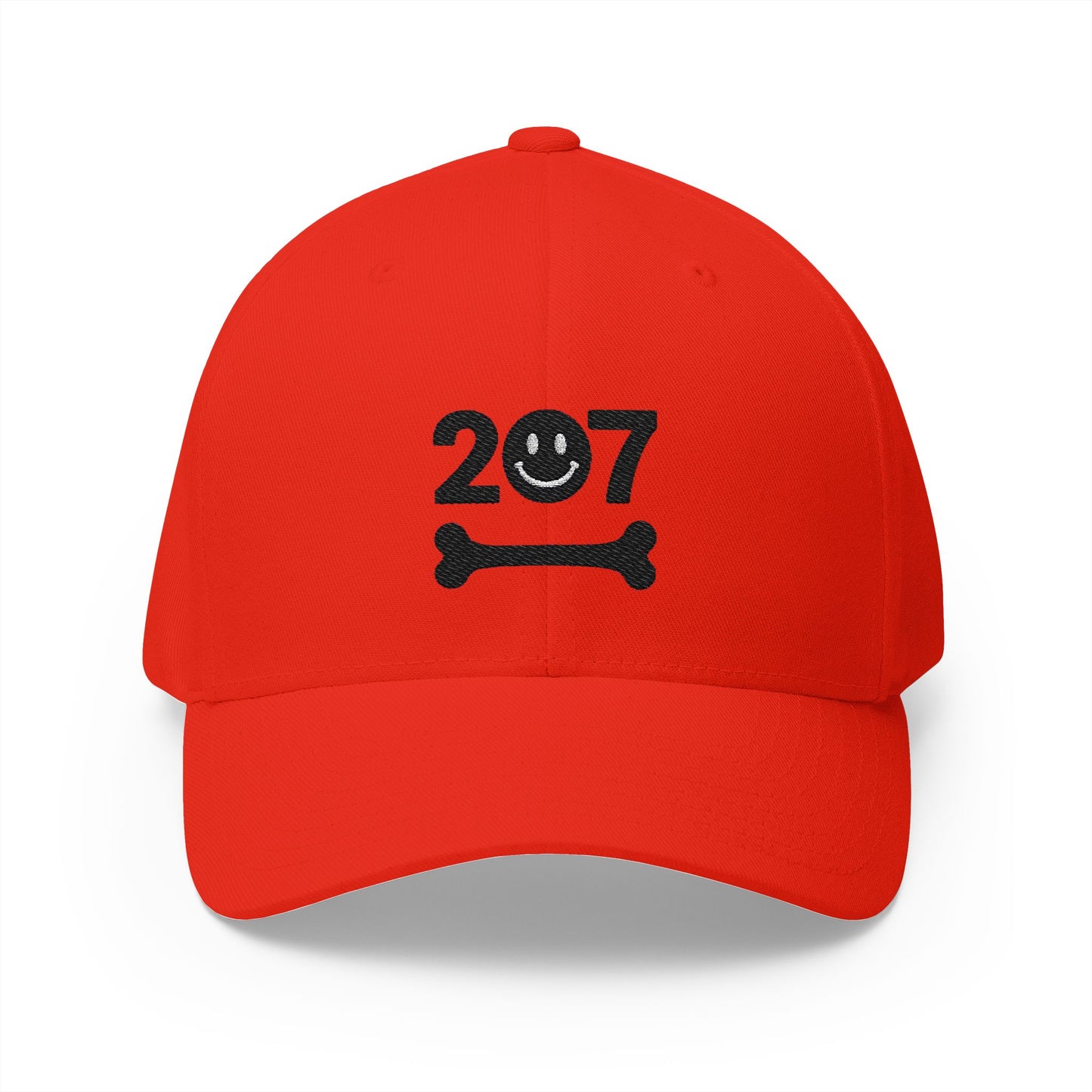 Smiley Bone Cap, Embroidered Baseball Hat for Dog Lovers, Casual Summer Accessory, Gift for Pet Owners, Trendy Dad Hat
