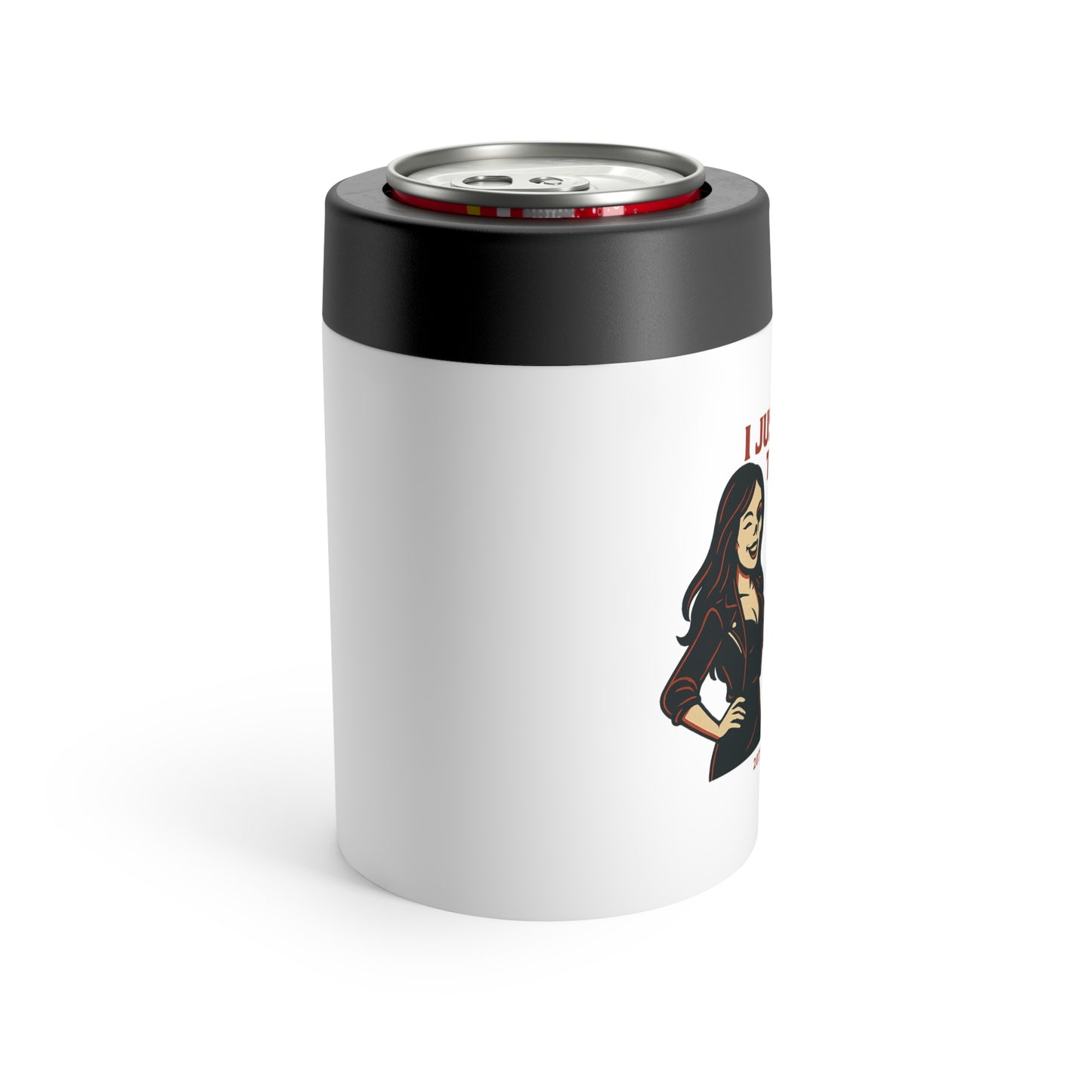 Spooky Love Can Holder, Halloween Party Favors, Skeleton Design Cooler, Unique Gift for Him, Fun Beverage Insulator, 207 Bones Merch