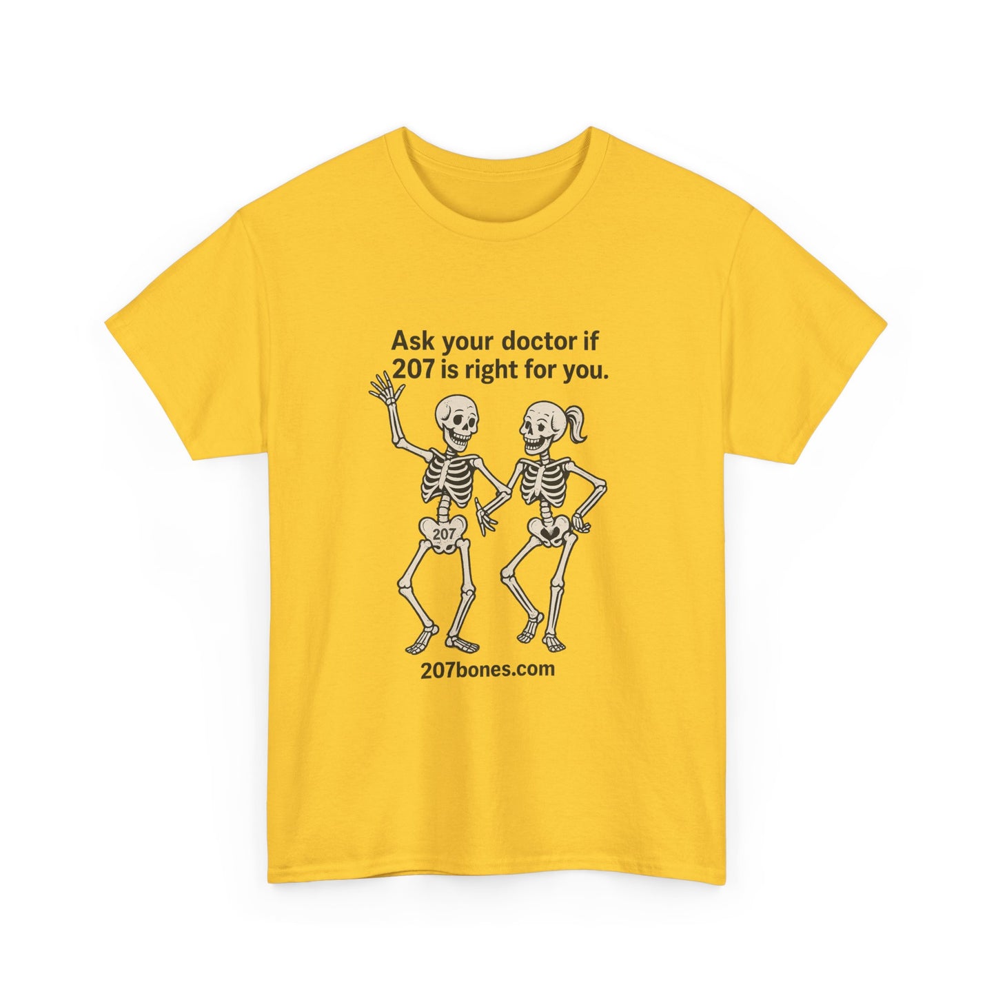 Humorous Skeleton Tee - Perfect for Halloween, Gifts, Parties, Casual Wear, Sarcastic Doctor Joke Shirt