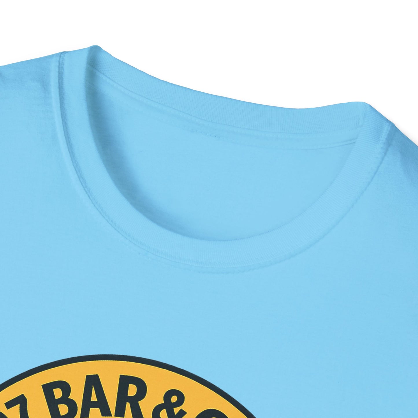 207 Bar & Grill Unisex T-Shirt - Casual Wear, Bar Merchandise, Gift for Foodies, Party Shirt, Everyday Comfort