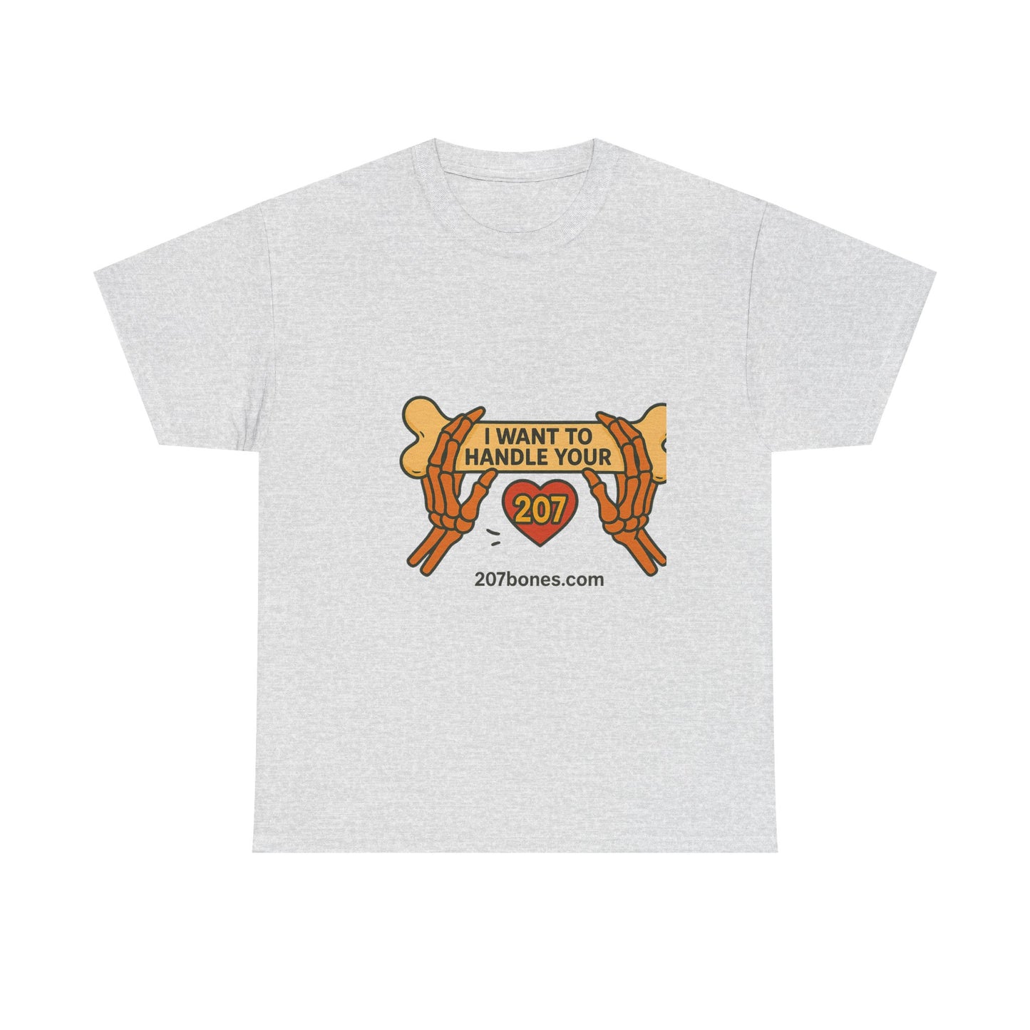 Playful Pet-Themed Tee: 'I Want to Handle Your Bones' Unisex T-Shirt, Dog Lovers Gift, Casual Wear, Fun Animal T-Shirt, Birthday Gift