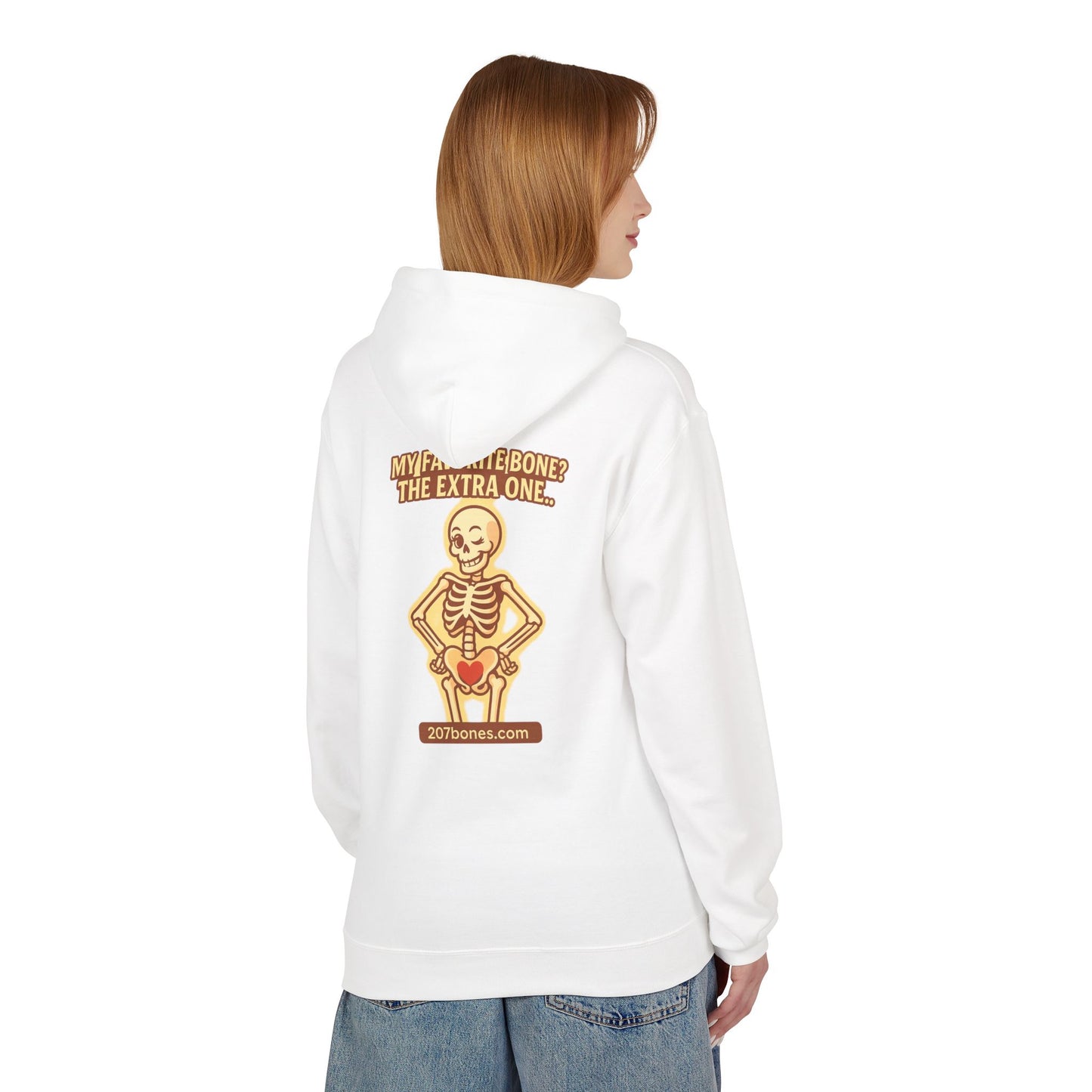 Funny Skeleton Hoodie, Unisex Hoodie, Halloween Apparel, Gift for Bone Lovers, Cute and Comfy Sweatshirt