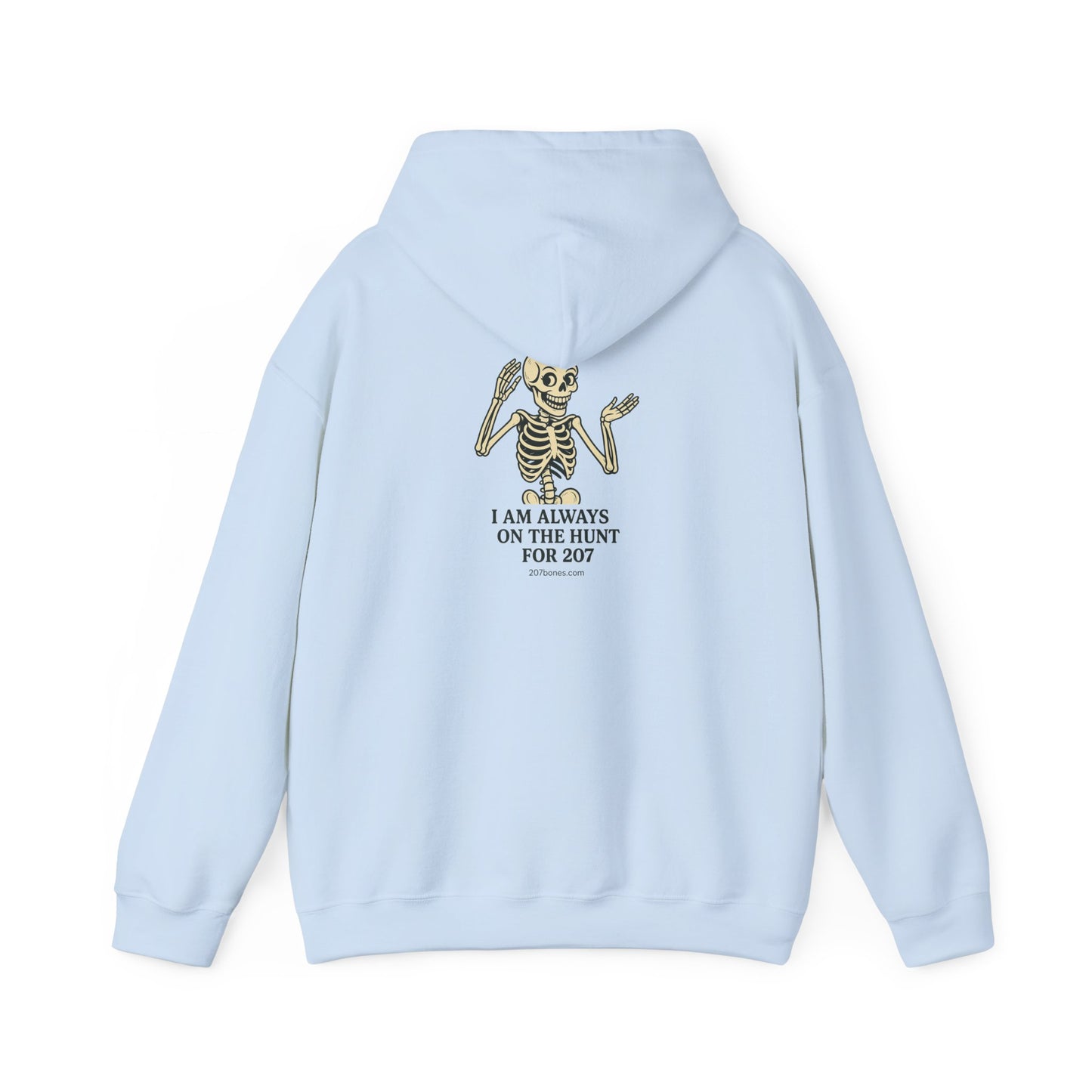 Stylish Unisex Hoodie with Playful Skeleton Design - Cozy, Casual, Perfect for All Seasons, Ideal Gift for Halloween and Trendy Wearers.