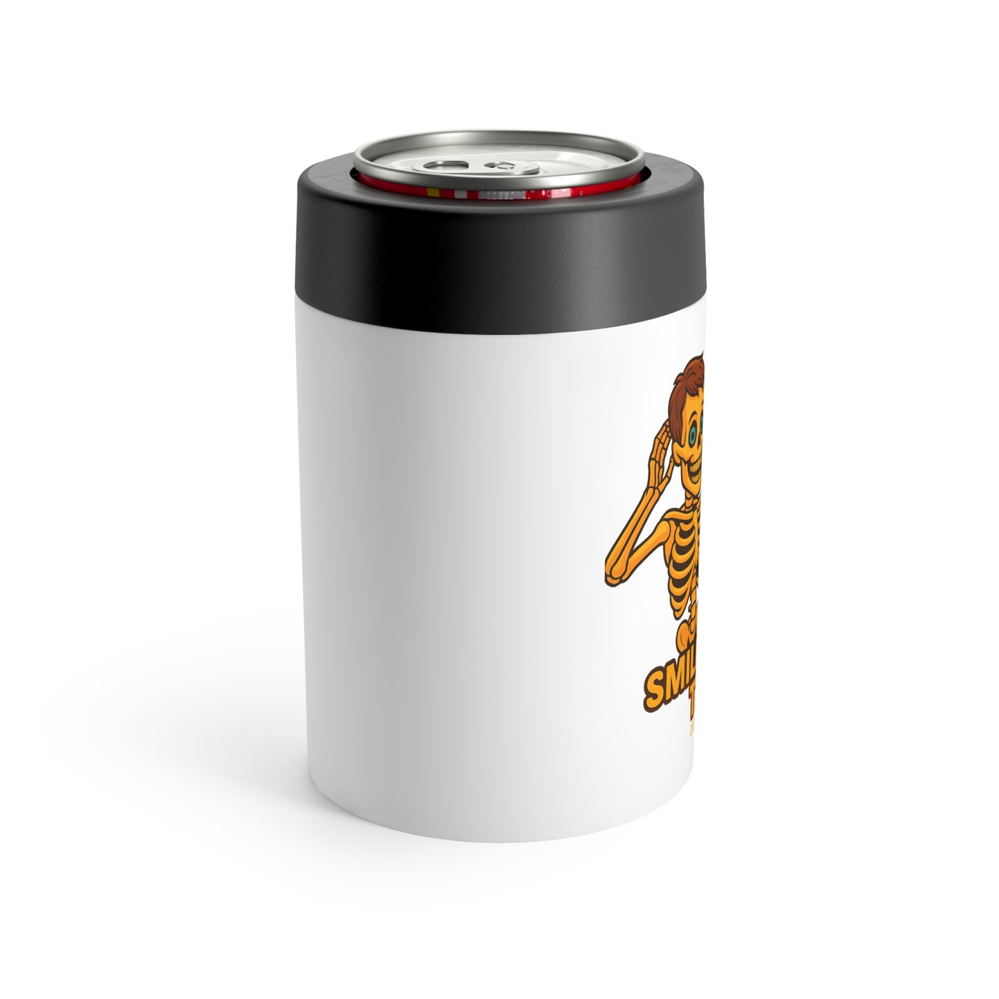 Fun Halloween Can Holder for Parties, Cute Skeleton Design, Perfect for Gifts, Drinkware for Celebrations, Seasonal Decor