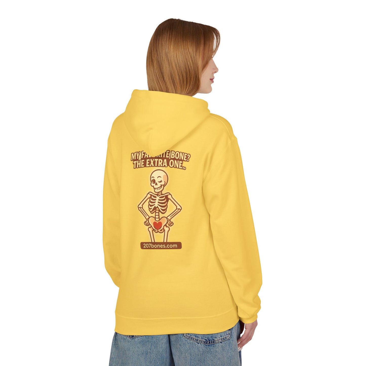 Funny Skeleton Hoodie, Unisex Hoodie, Halloween Apparel, Gift for Bone Lovers, Cute and Comfy Sweatshirt