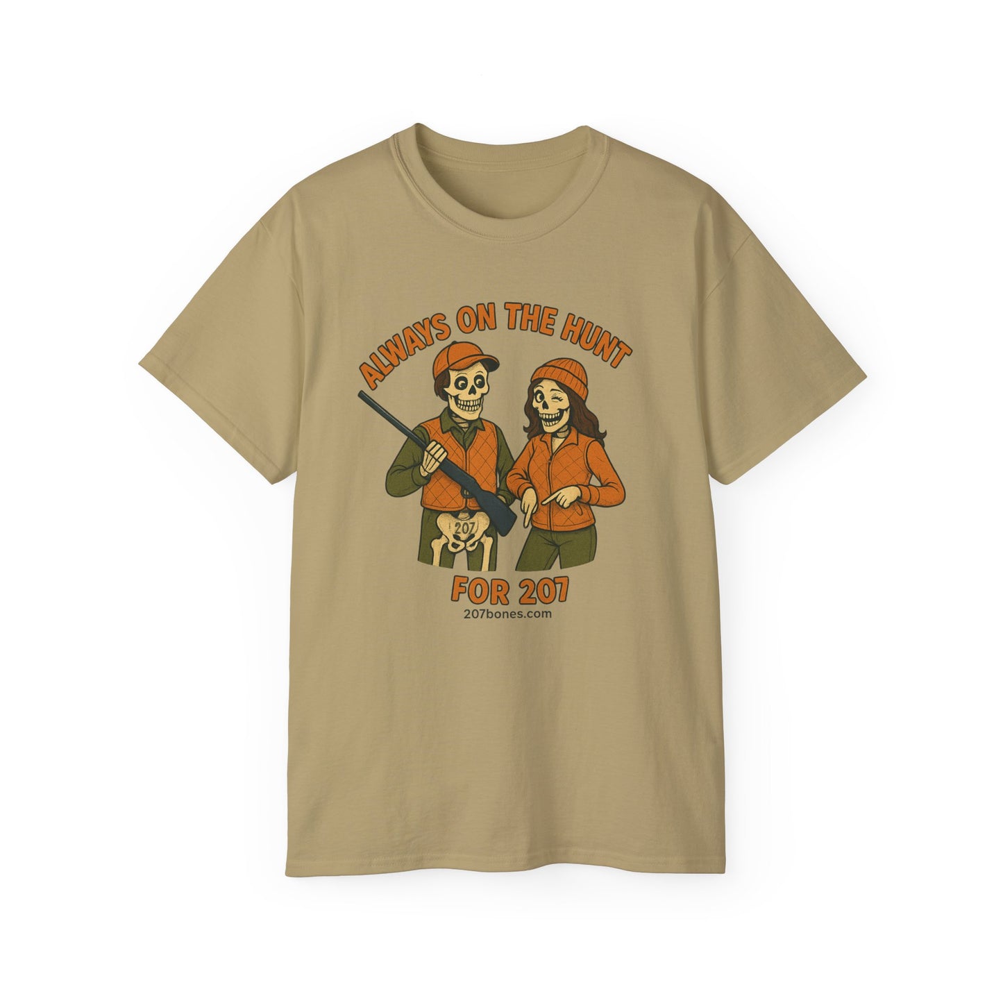 Always on the Hunt Graphic Tee, Fun Tee for Adventurers, Hunting Apparel, Gift for Outdoor Enthusiasts, Unisex Casual Shirt