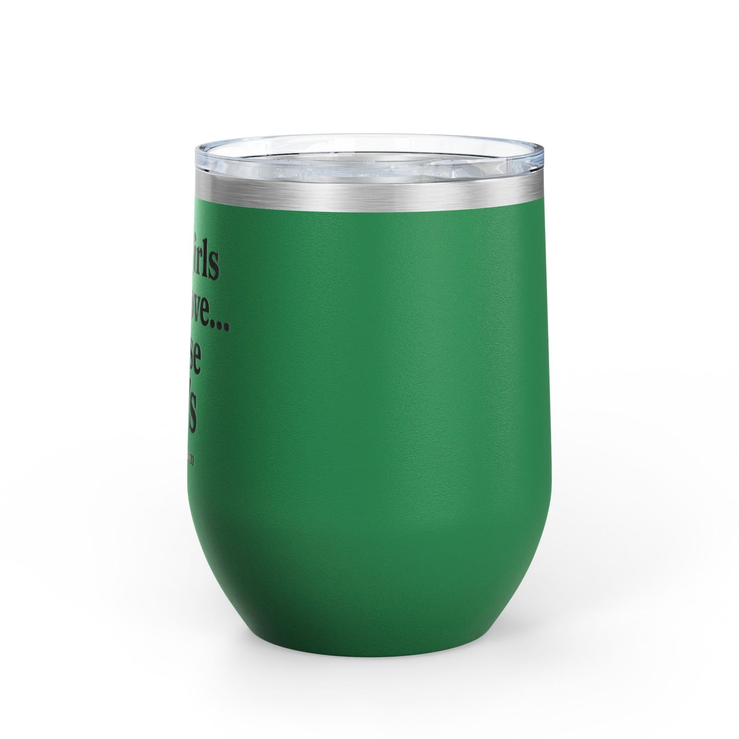 Wine Tumbler with Quote, Gifts for Car Lovers, Funny Wine Cup, Personalized Drinkware, Girls Who Chase 207s