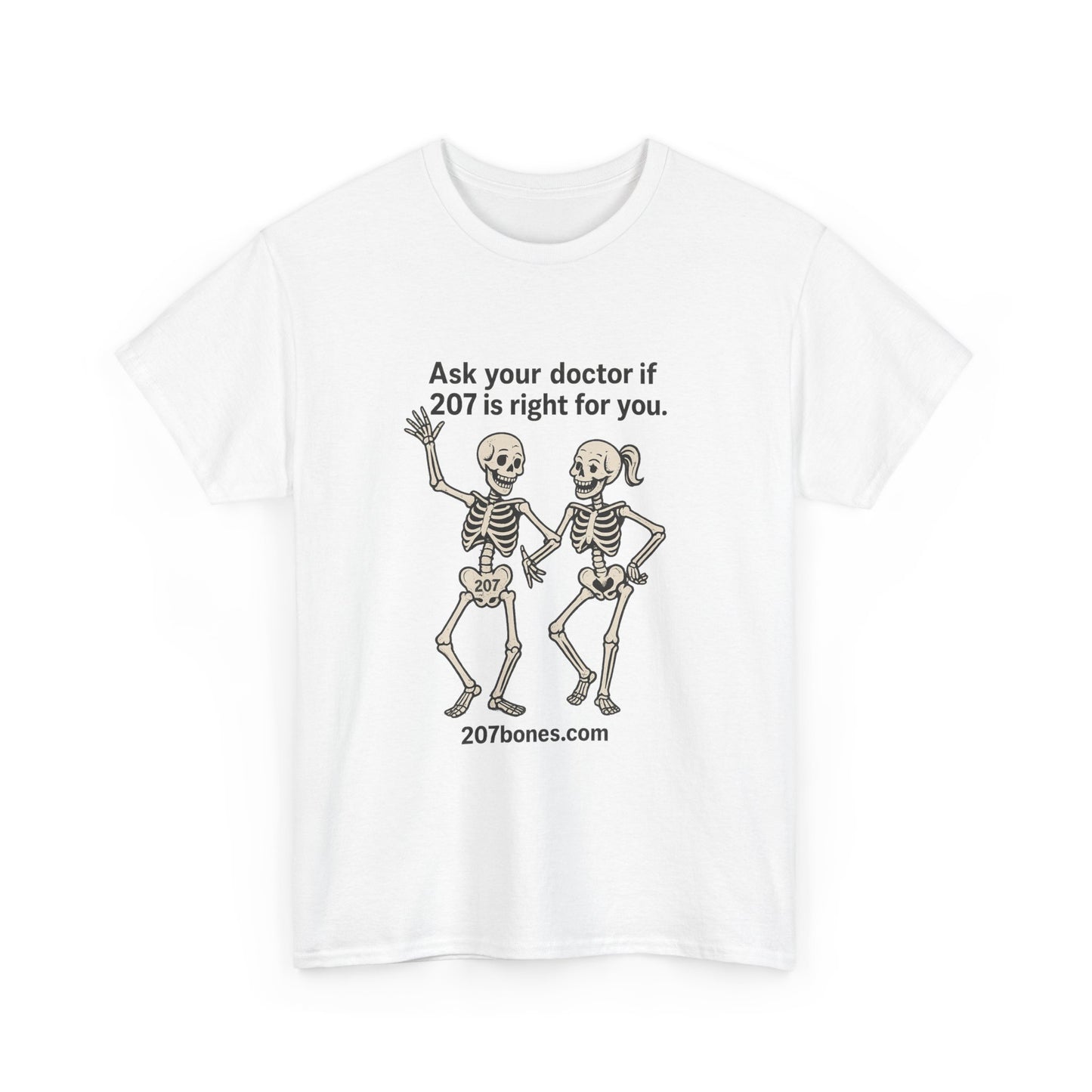 Humorous Skeleton Tee - Perfect for Halloween, Gifts, Parties, Casual Wear, Sarcastic Doctor Joke Shirt